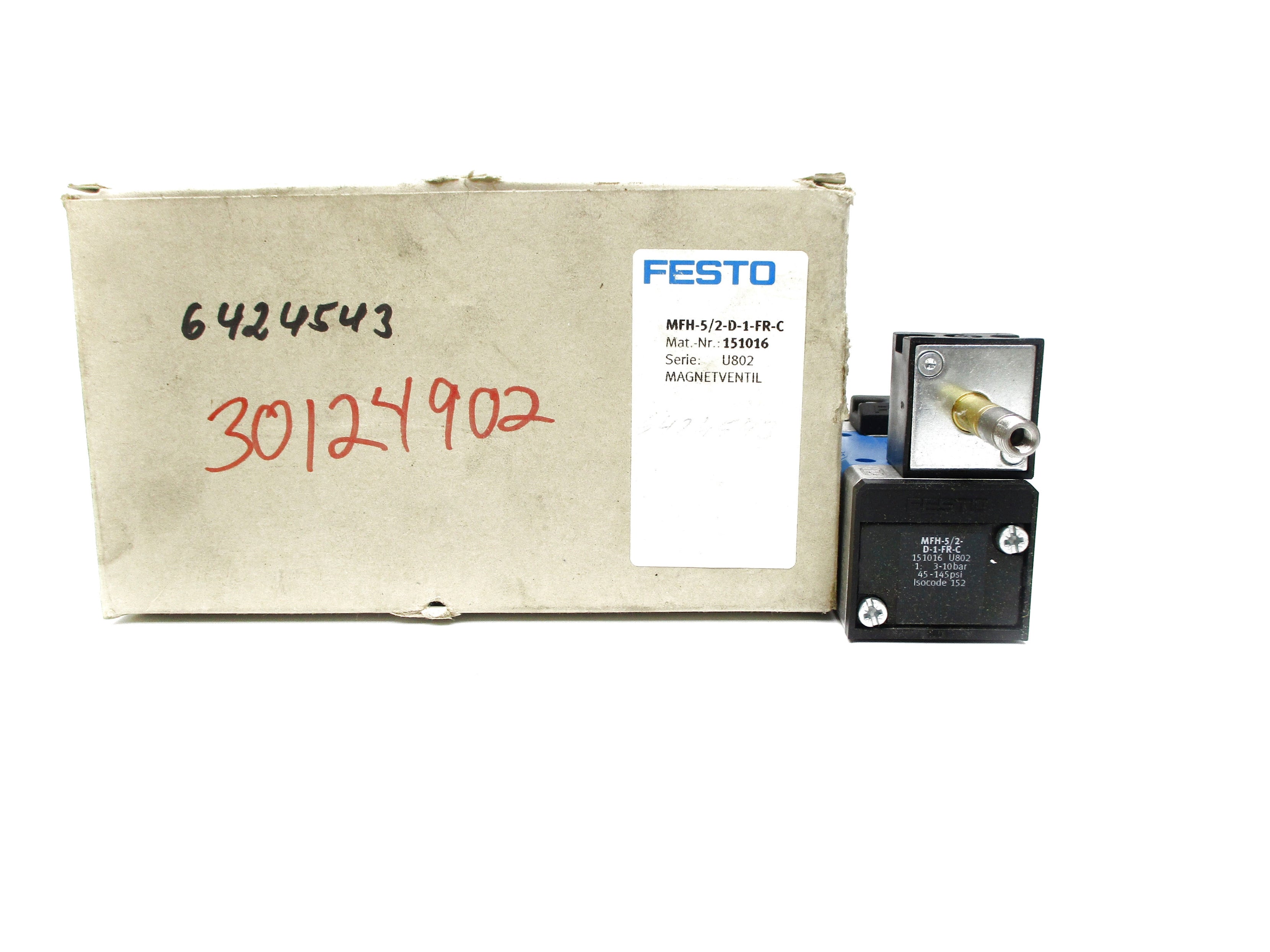 FESTO MFH-5/2-D-1-FR-C 45-145PSI NSMP