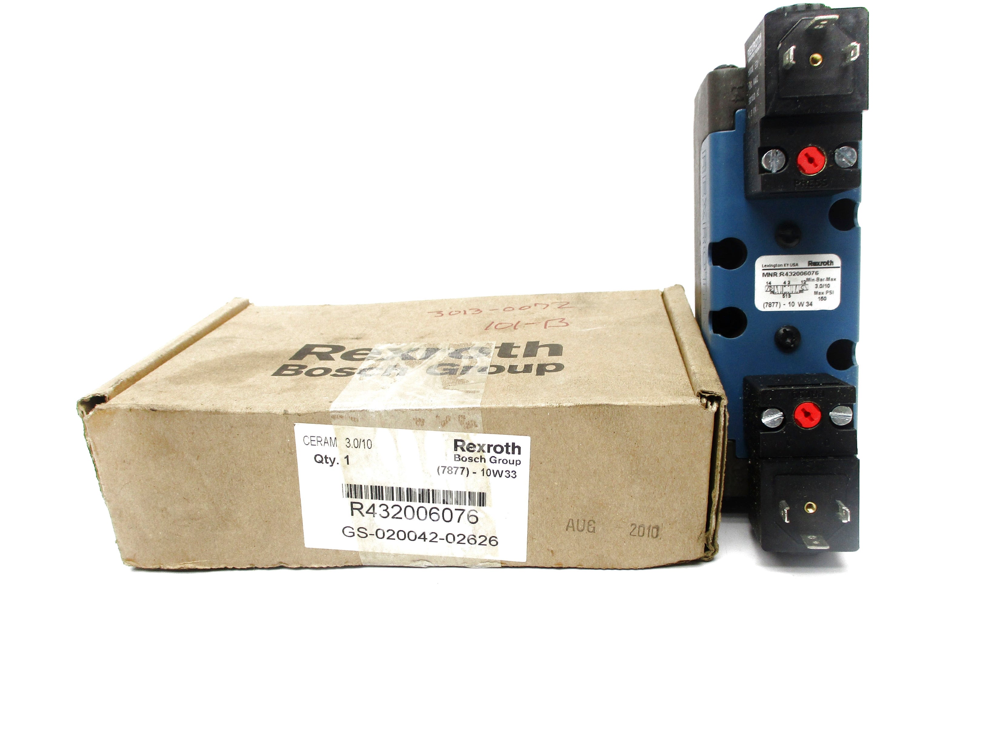 REXROTH R432006076 GS02004202626 150PSI NSMP