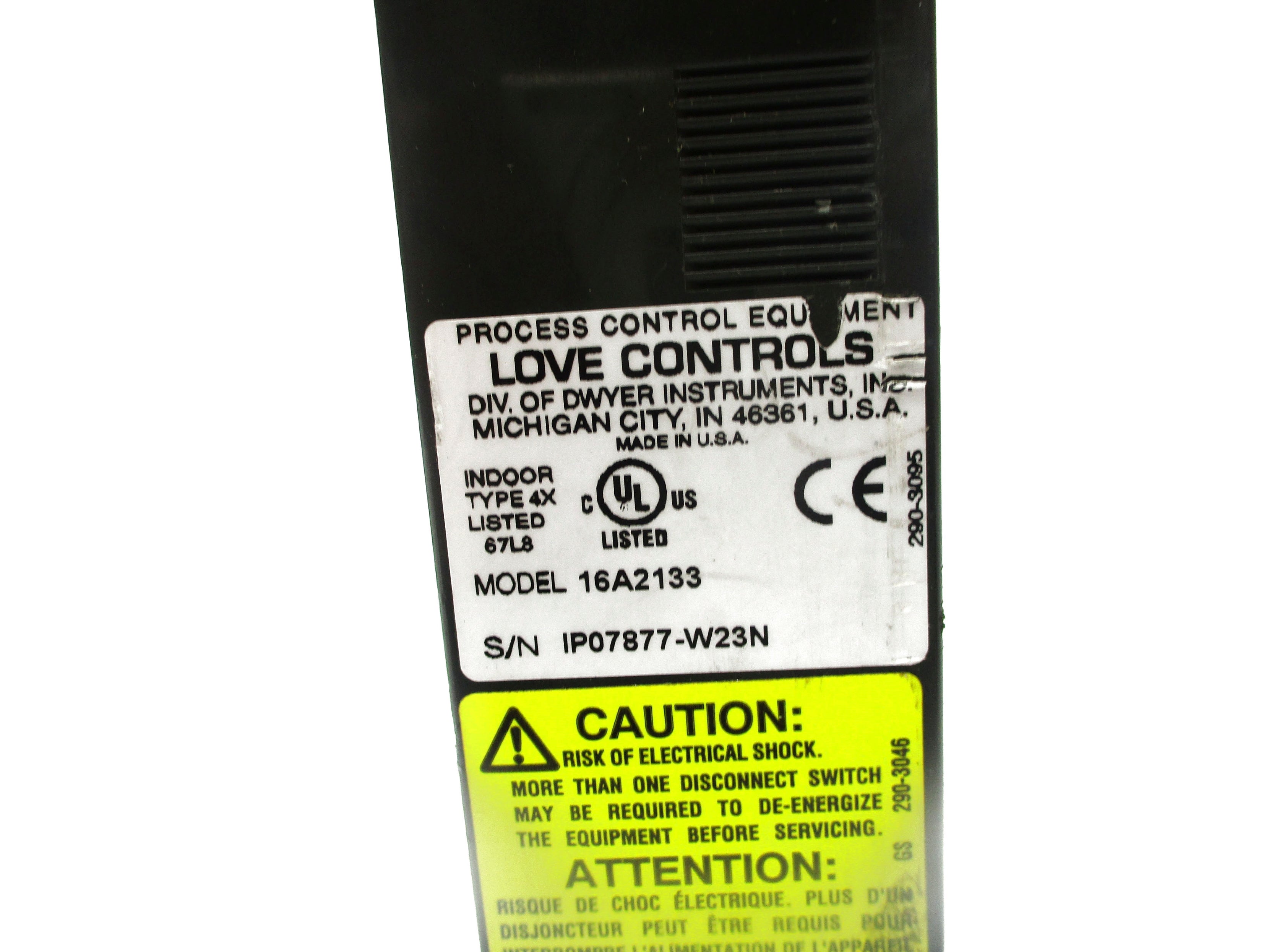LOVE CONTROLS 16A2133 UNMP