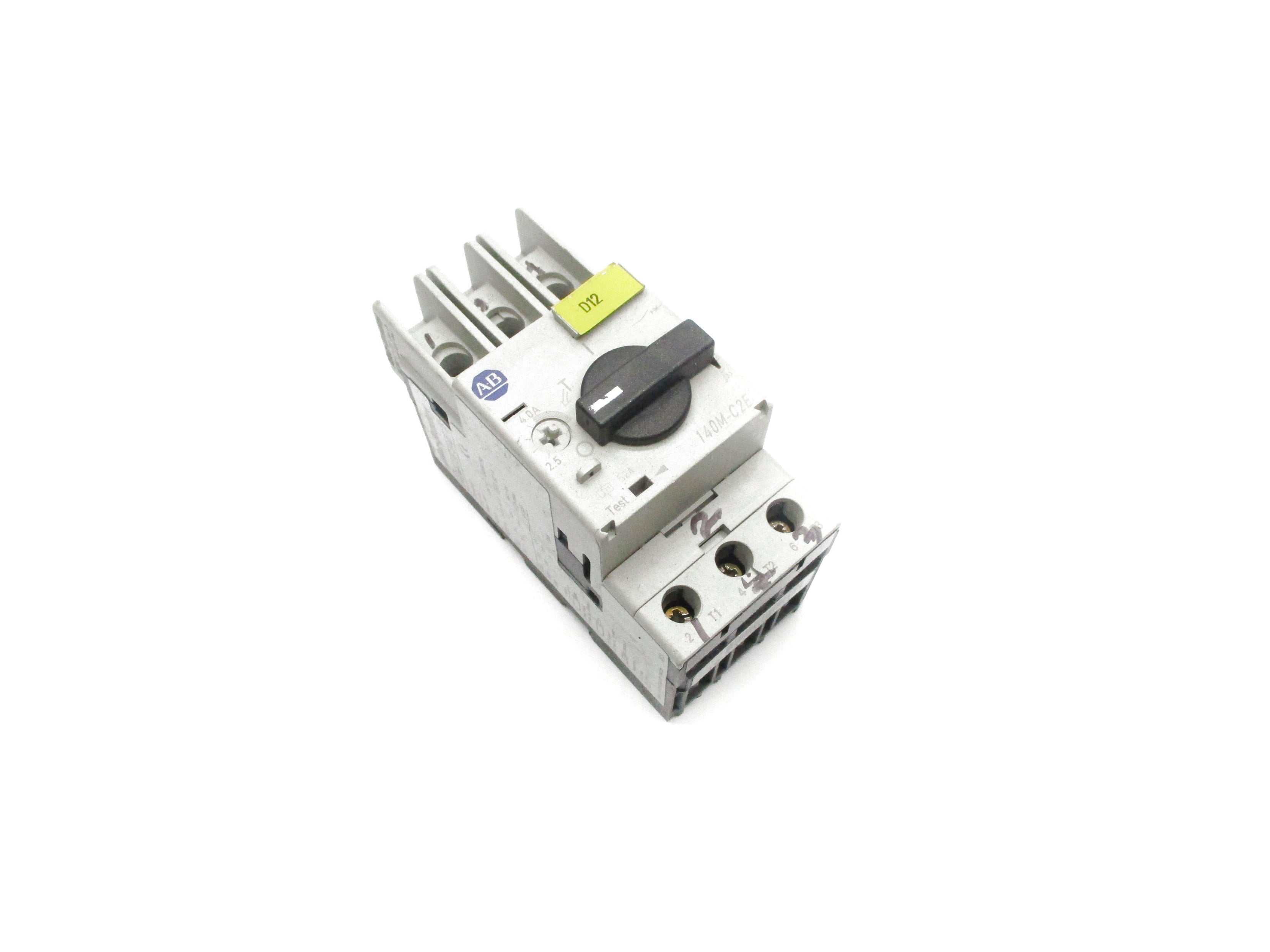 ALLEN BRADLEY 140M-C2E-B40 SER. B 2.5-4.0A UNMP