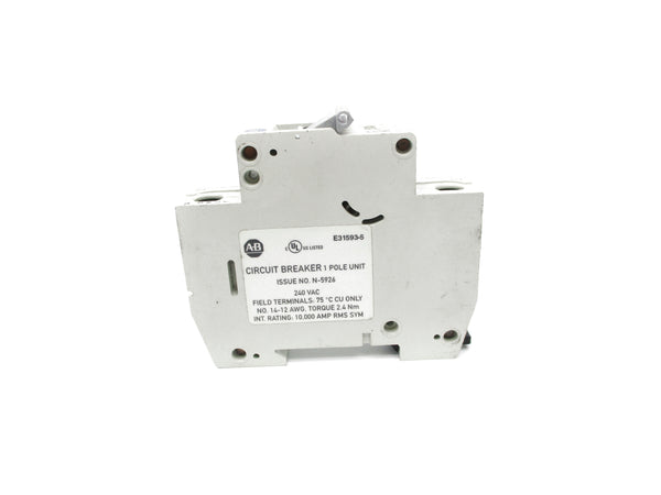 ALLEN BRADLEY 1492-SPU1C040 SER. A 4A 240VAC UNMP