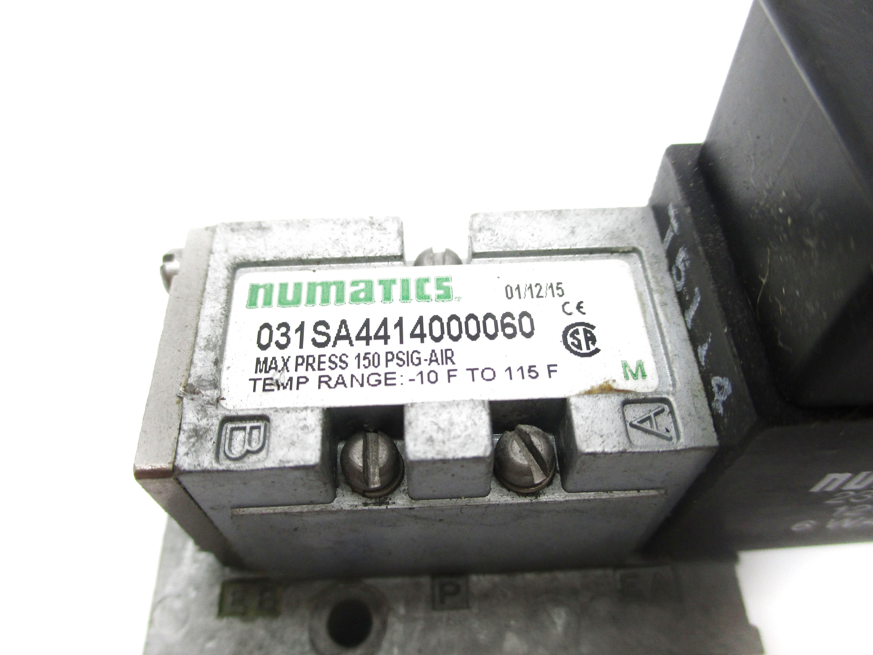 NUMATICS 031SA4414000060 150PSIG UNMP