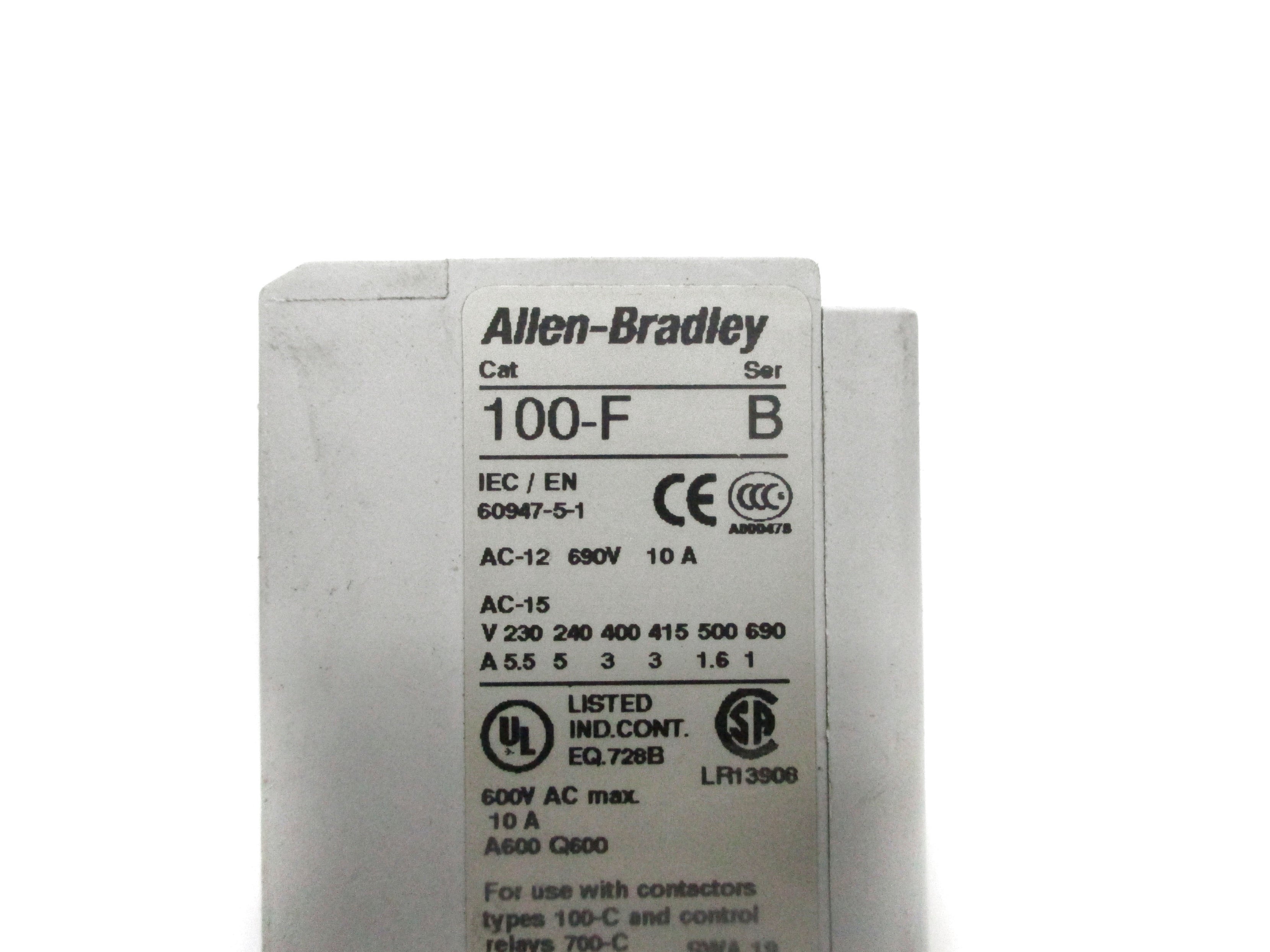 ALLEN BRADLEY 100-FA40 SER. B UNMP