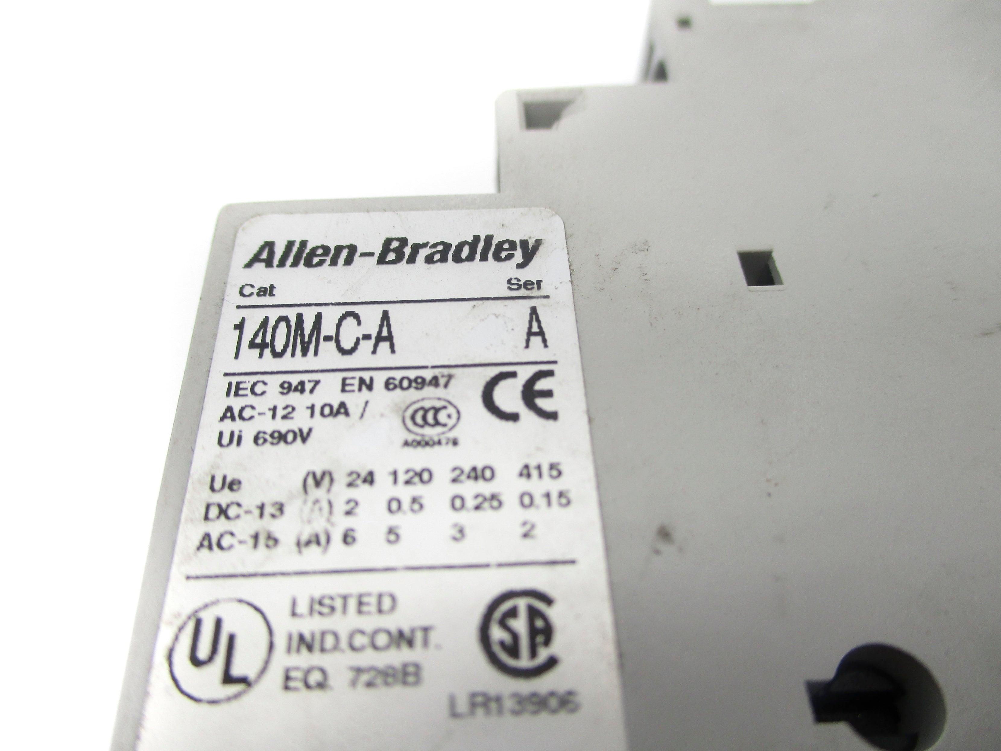 ALLEN BRADLEY 140M-C-ASA11 SER. A UNMP
