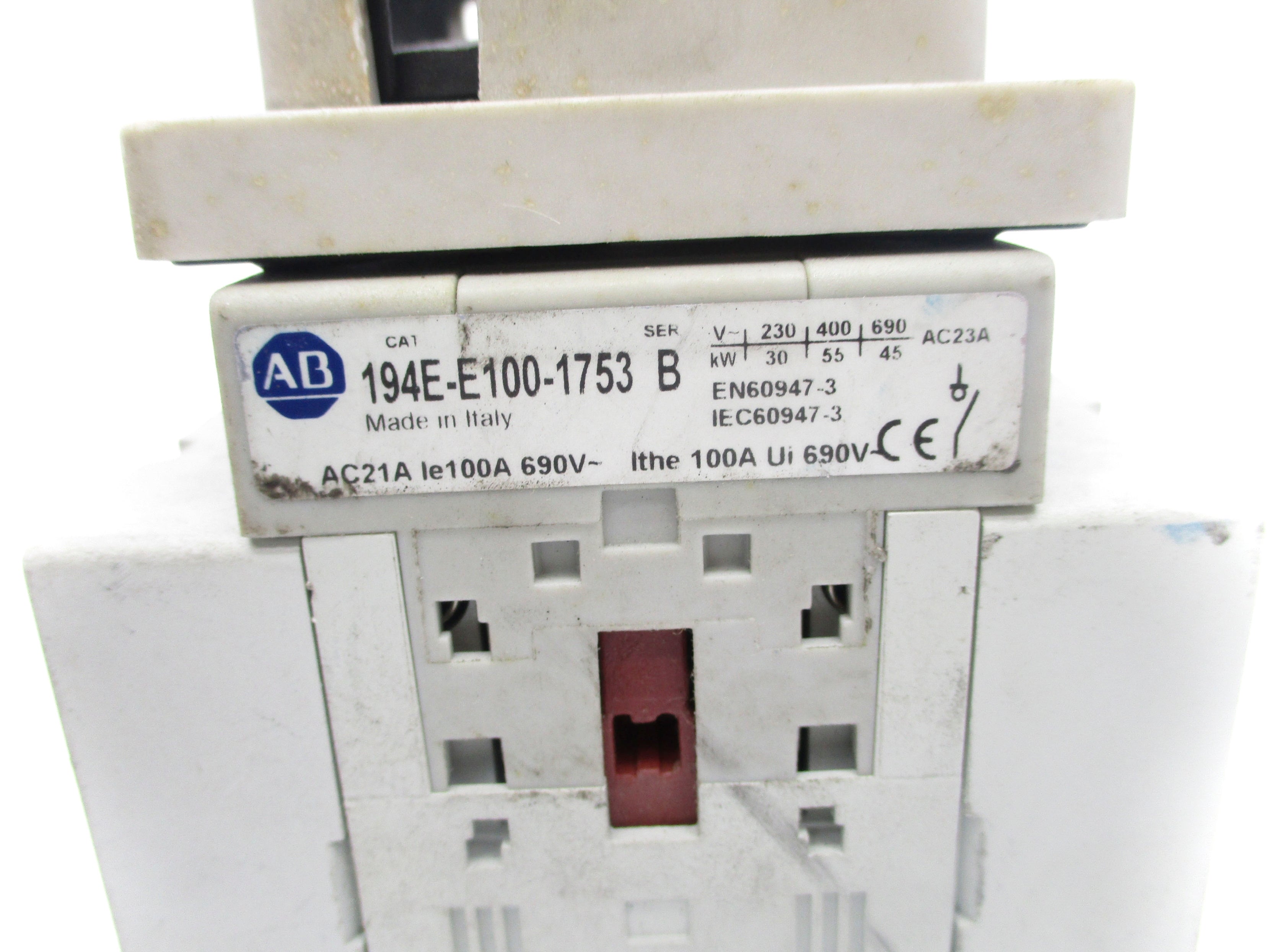 ALLEN BRADLEY 194E-E100-1753 SER. B UNMP