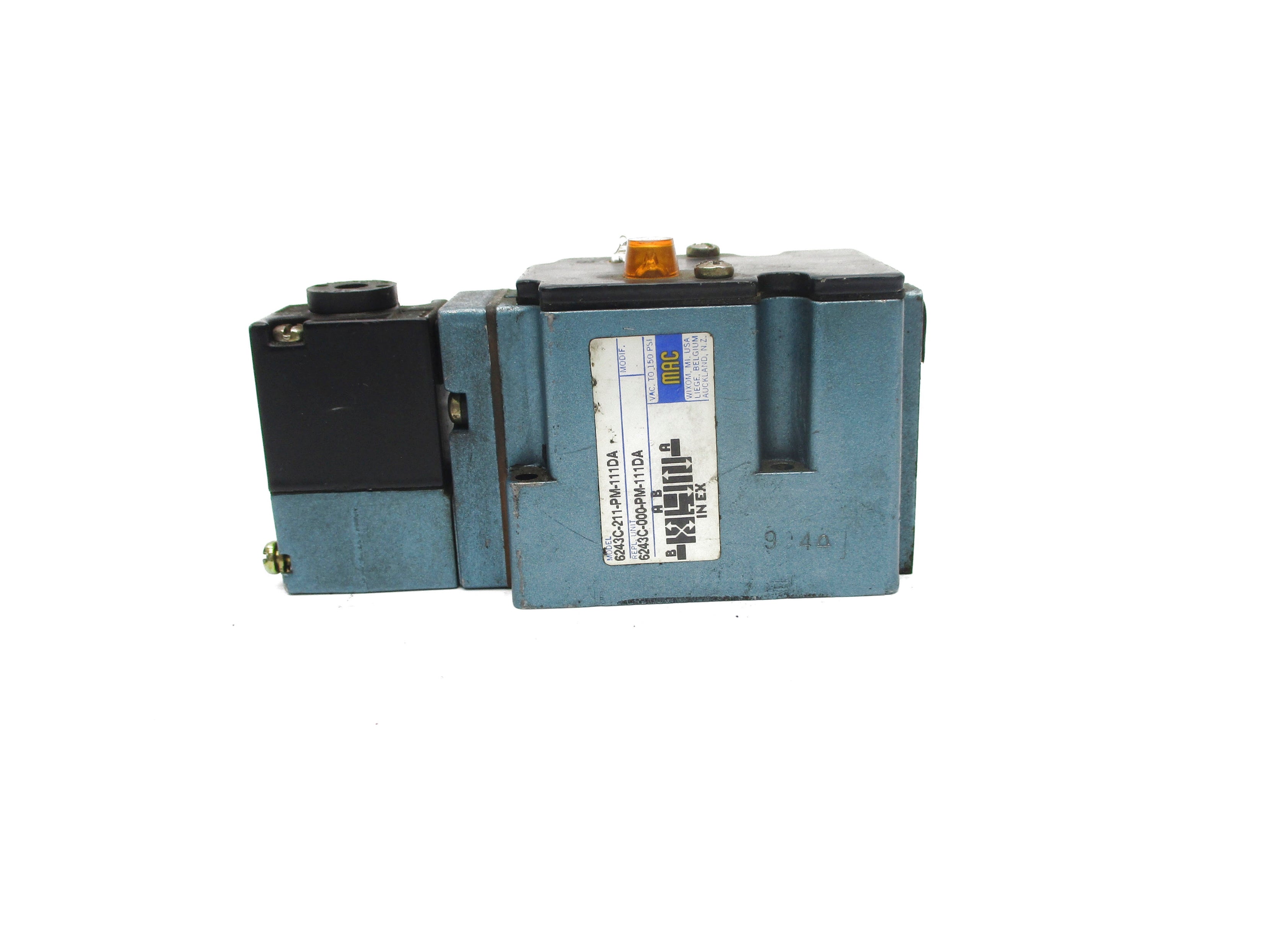 MAC 6243C-000-PM-111DA 150PSI UNMP