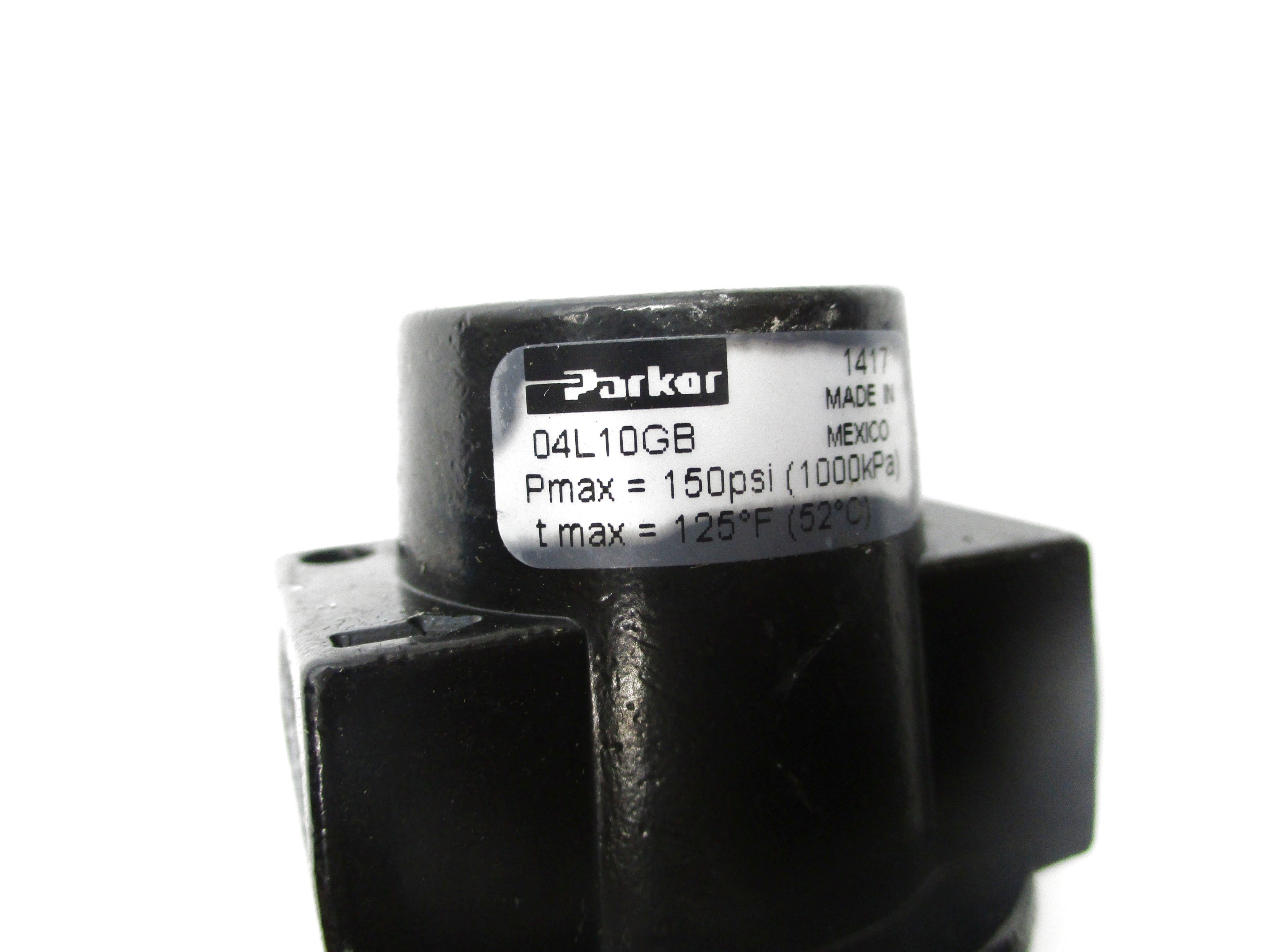 PARKER 04L10GB 150PSI UNMP