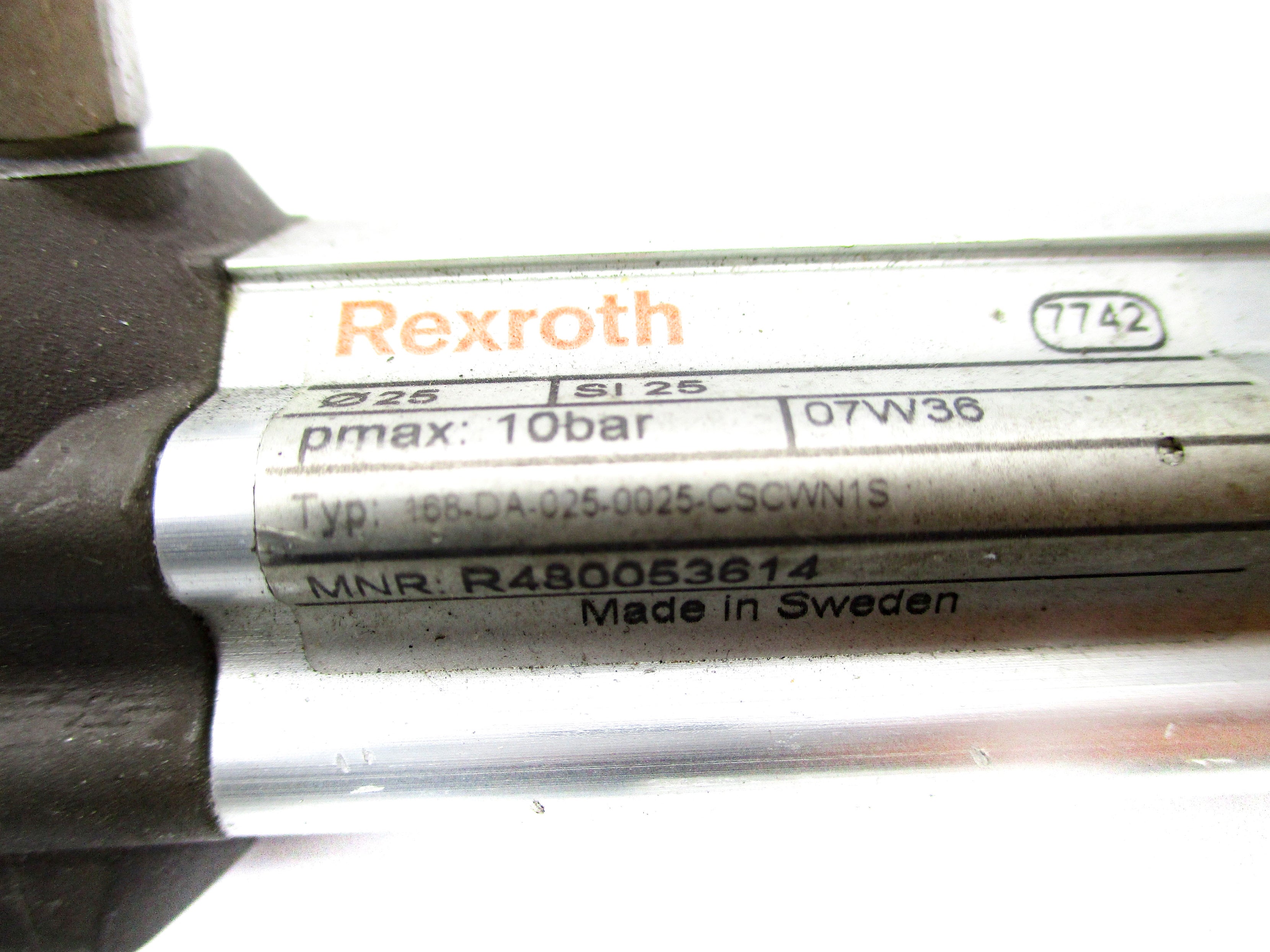 REXROTH R480053614 168-DA-025-0025-CSCWN1S UNMP