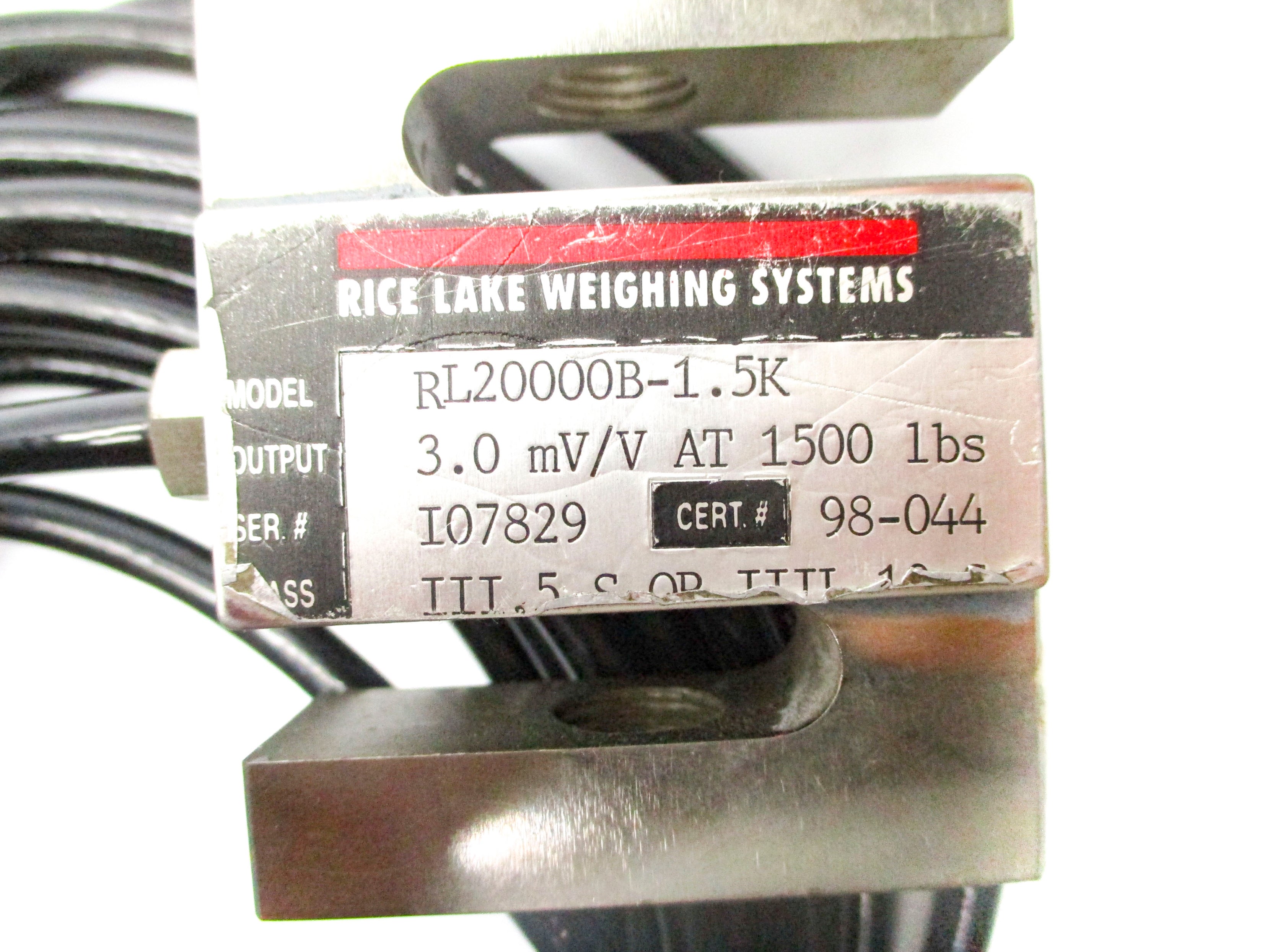 RICE LAKE RL20000B-1.5K UNMP