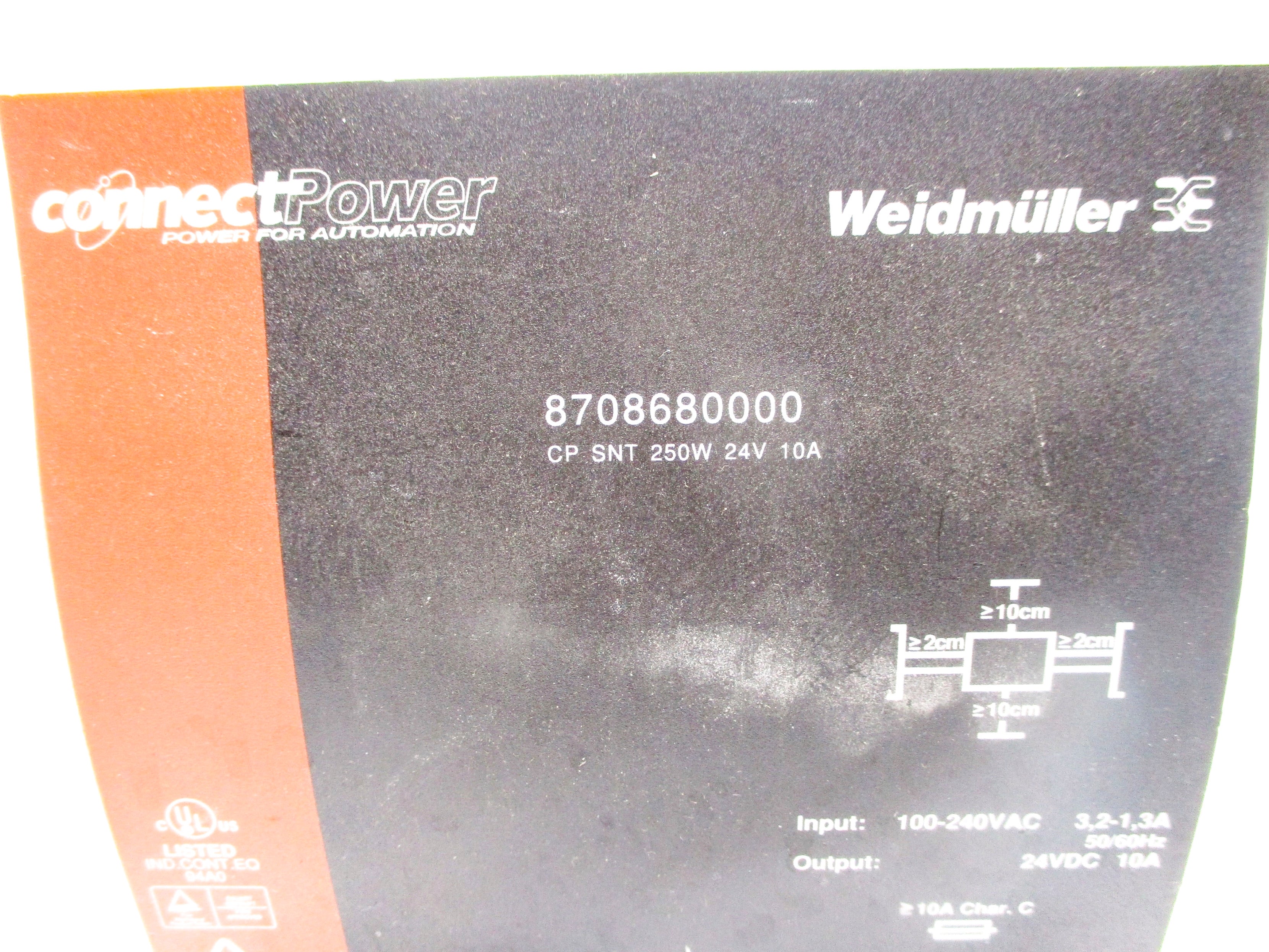 WEIDMULLER 8708680000 UNMP