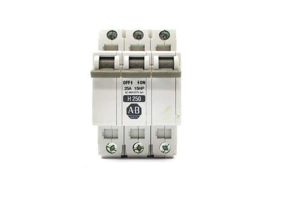 ALLEN BRADLEY 1492-CB3H250 SER. C 277V 25V NSNP