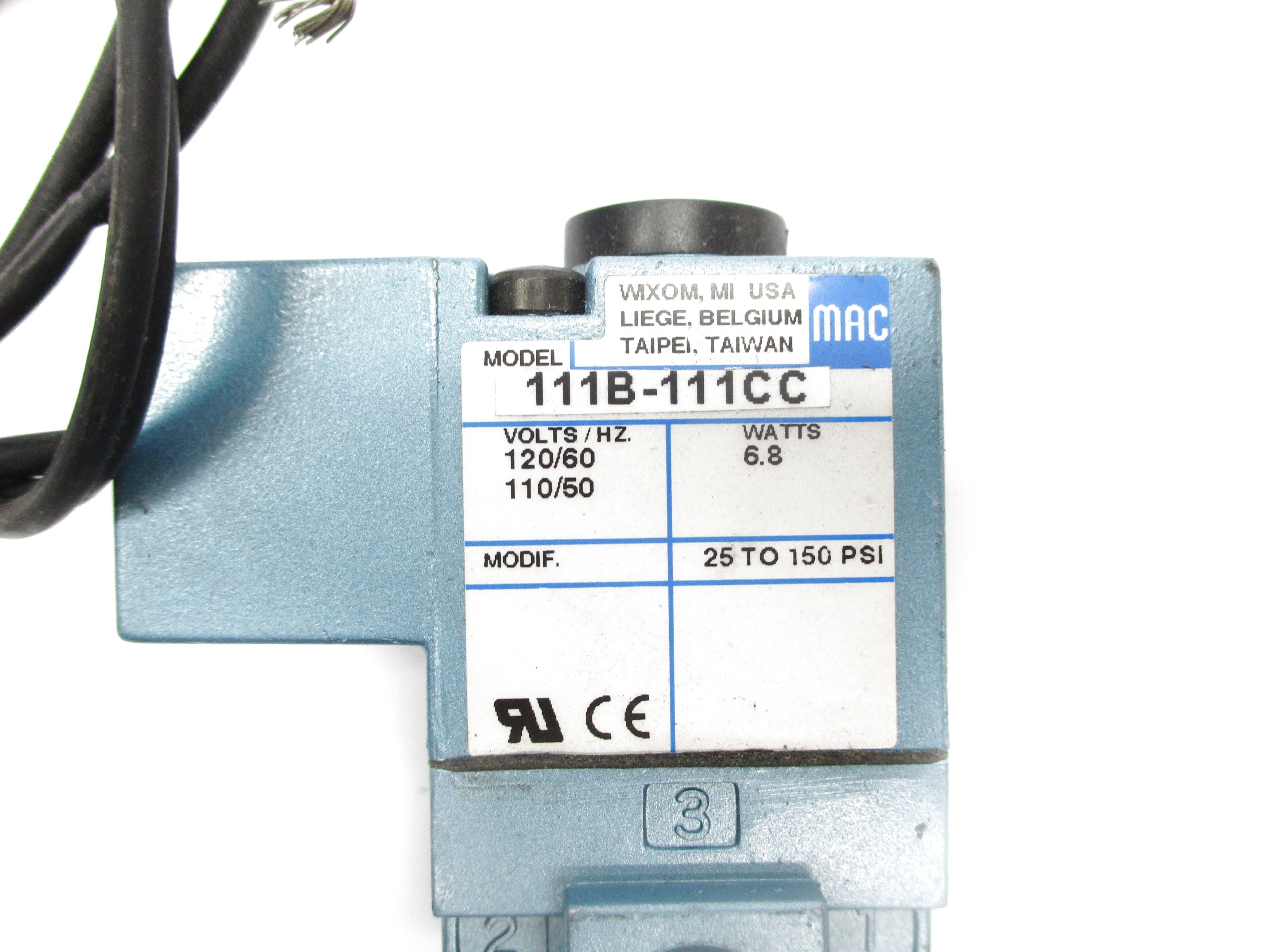 MAC 111B-111CC 110/120V 25-150PSI NSNP