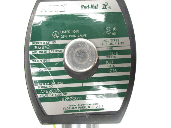 ASCO 8267G011 120V NSNP