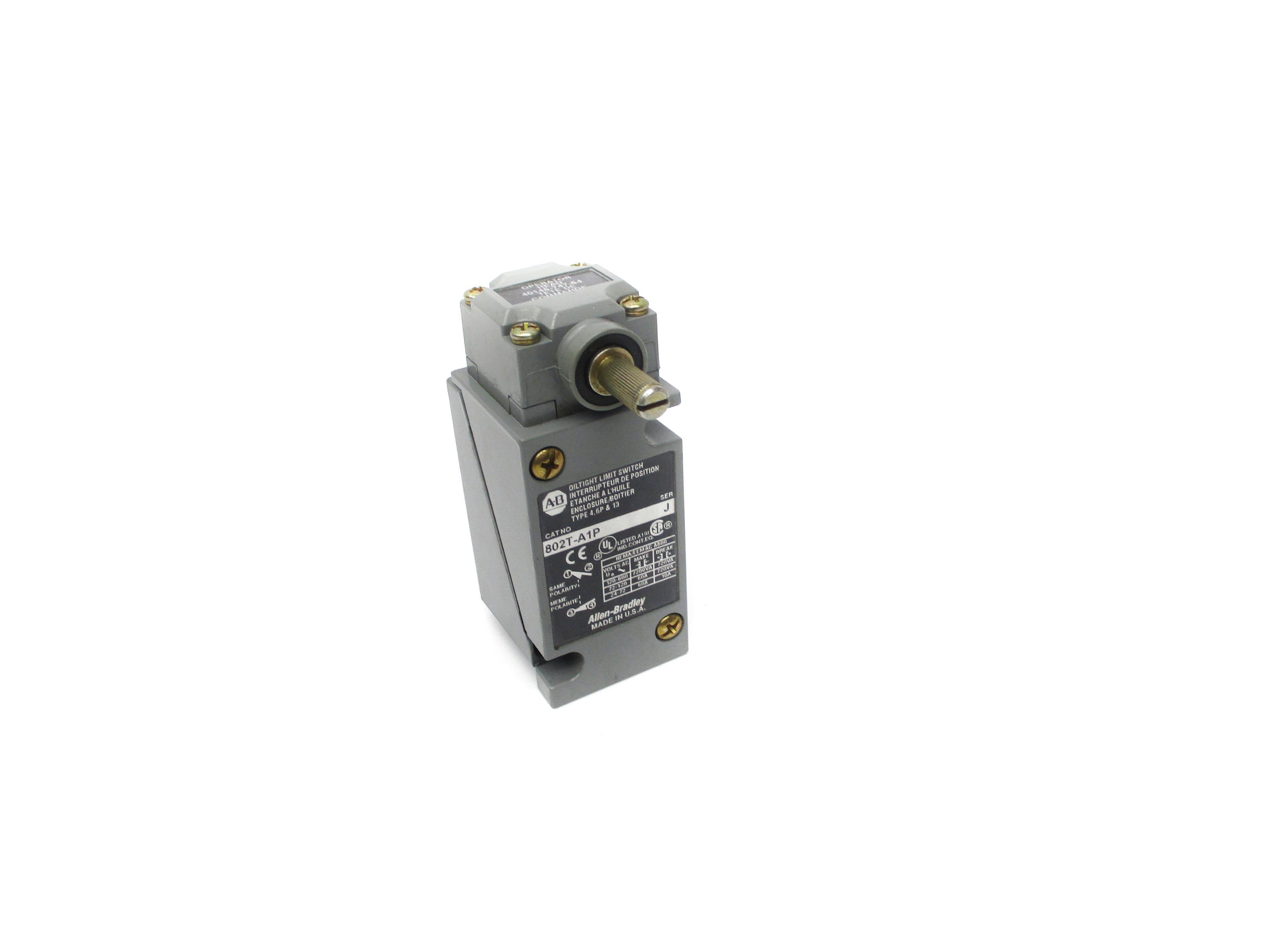 ALLEN BRADLEY 802T-A1P SER. J NSNP