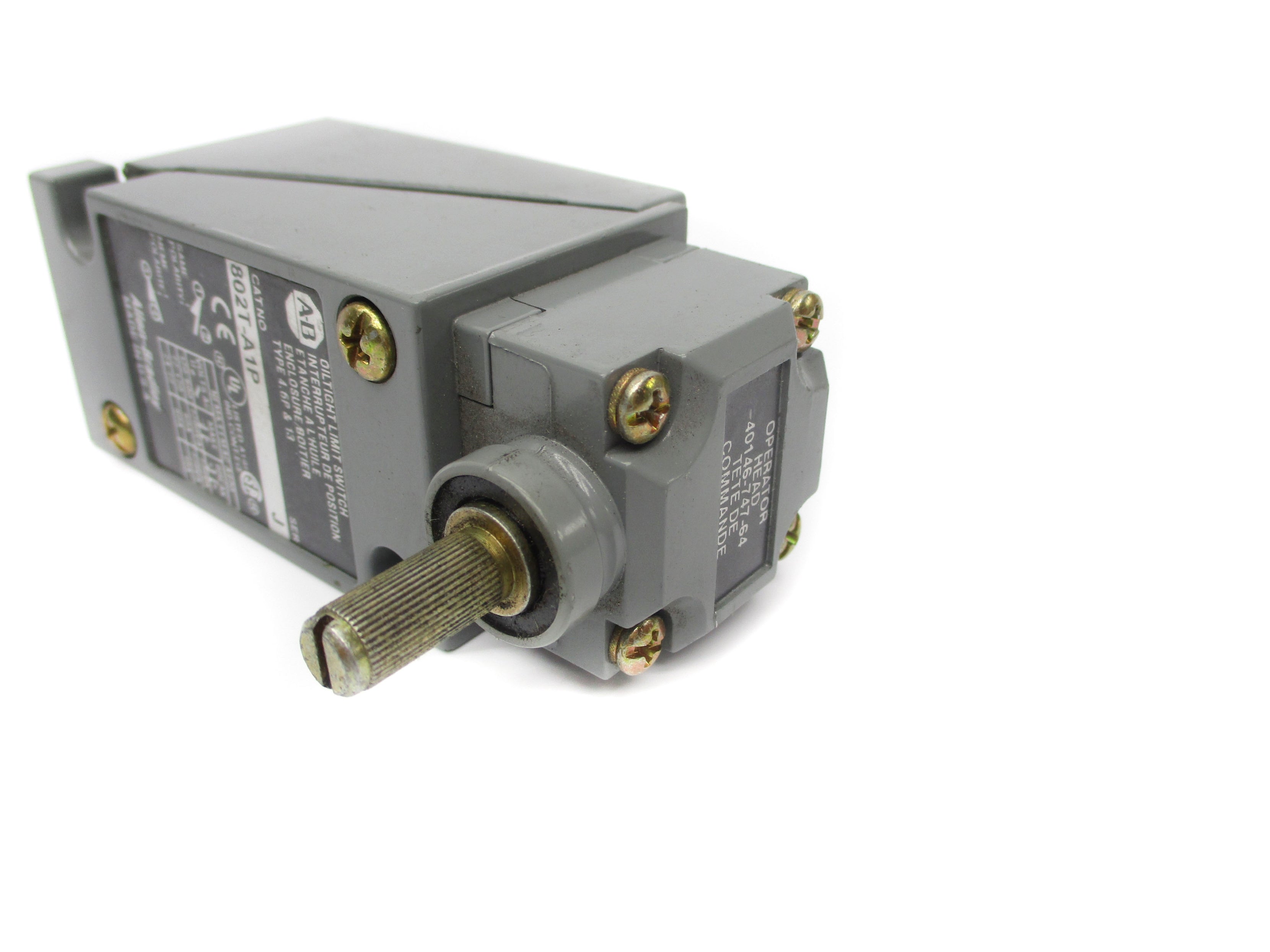 ALLEN BRADLEY 802T-A1P SER. J UNMP