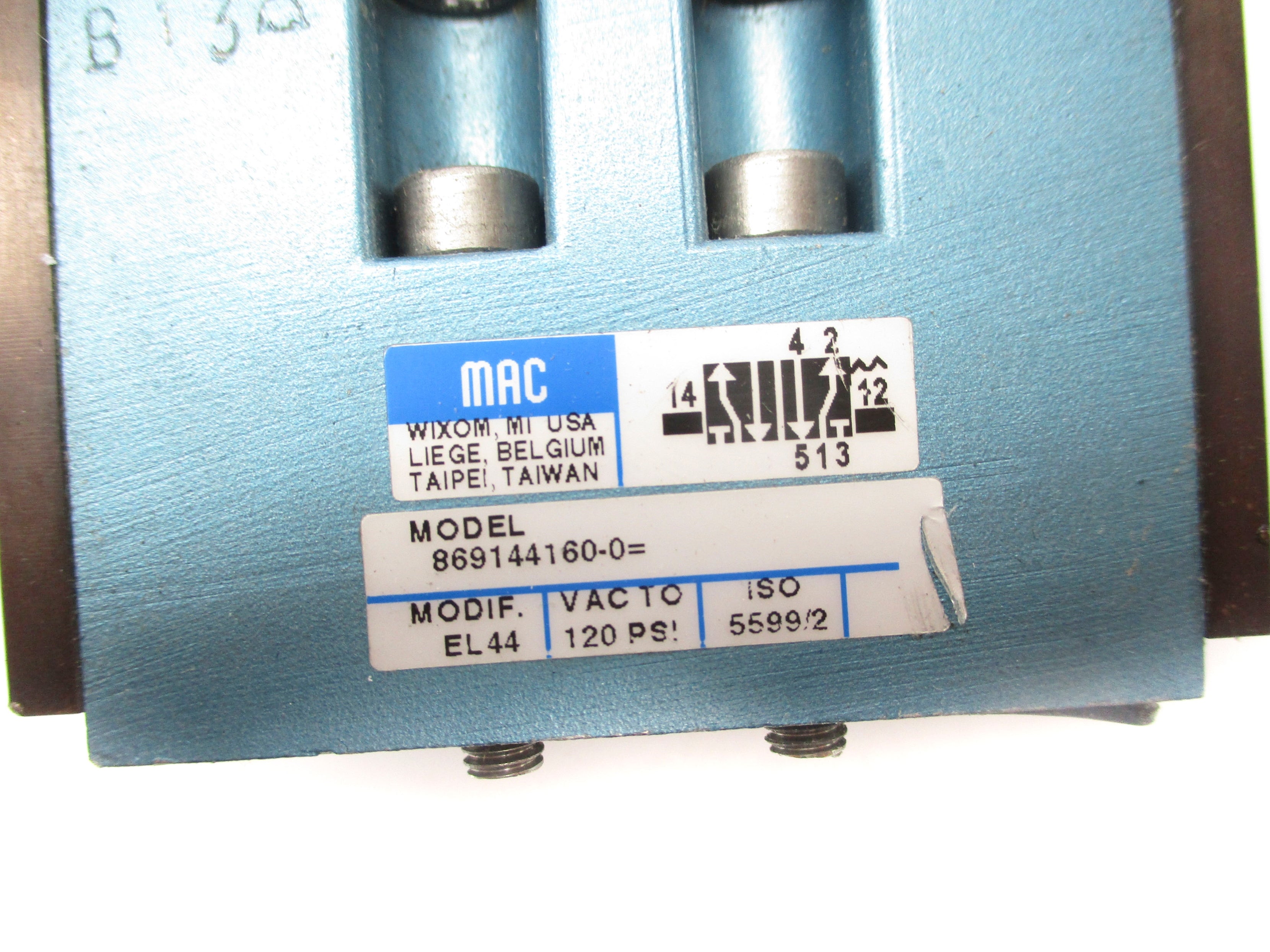 MAC 869144160-0= 120PSI UNMP