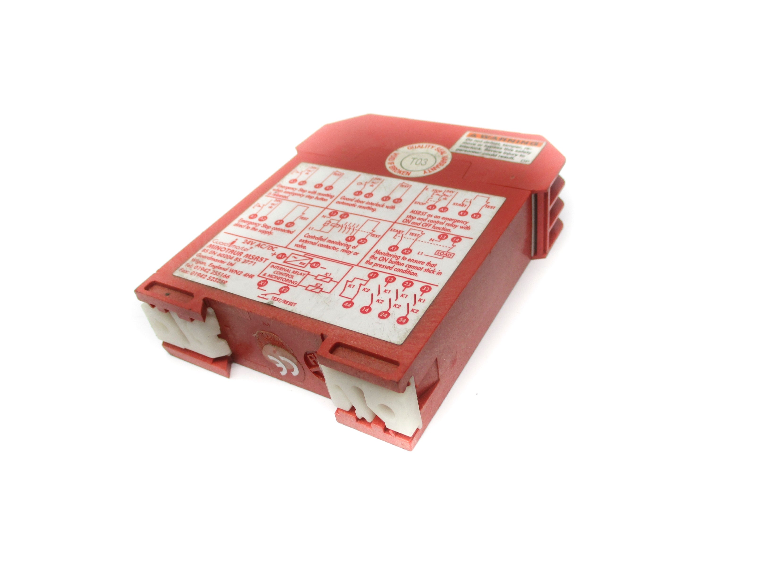 ALLEN BRADLEY 440R-B23020 SER. A 24VAC UNMP