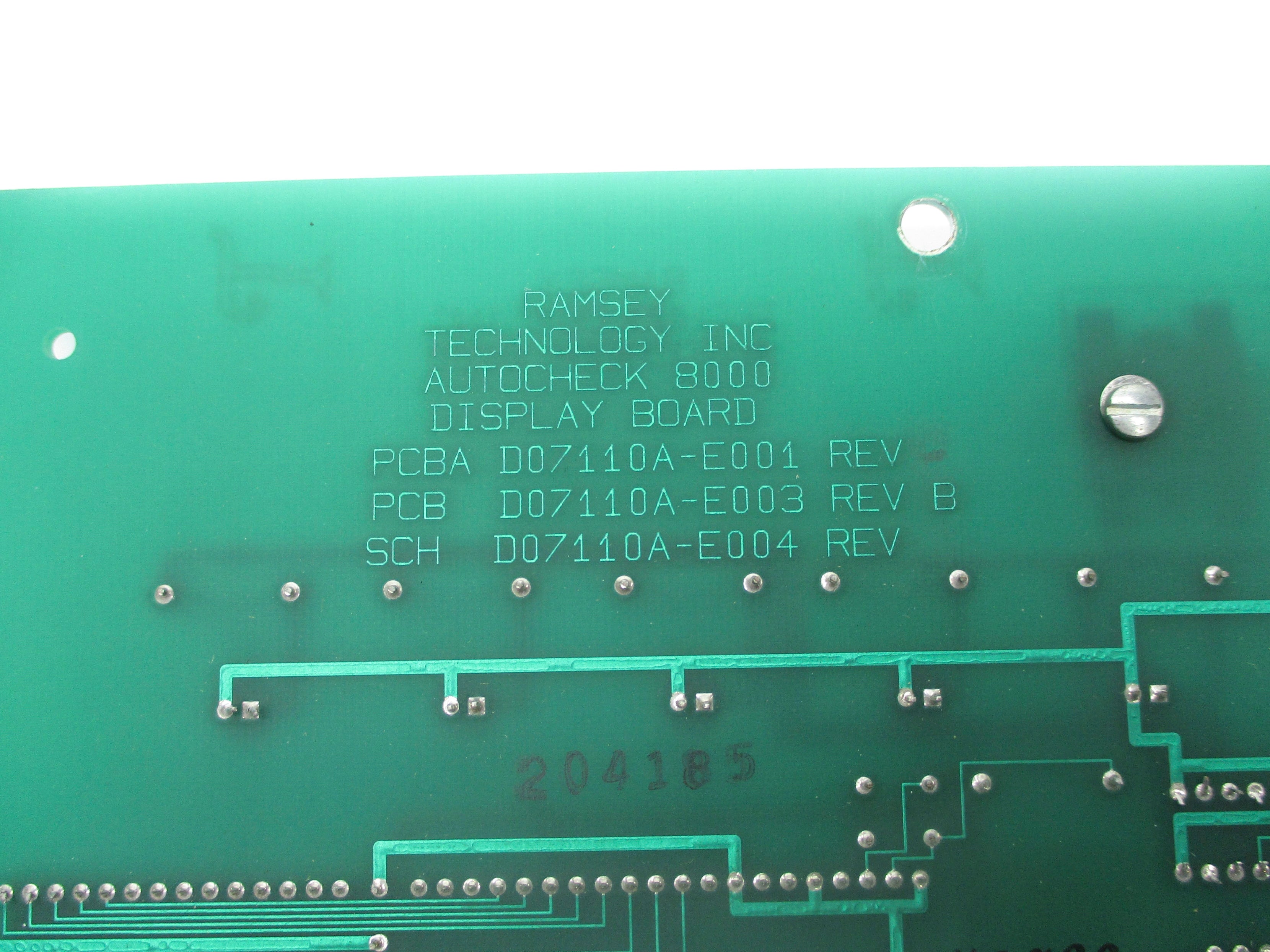 RAMSEY TECHNOLOGY D07110A-E001 NSNP
