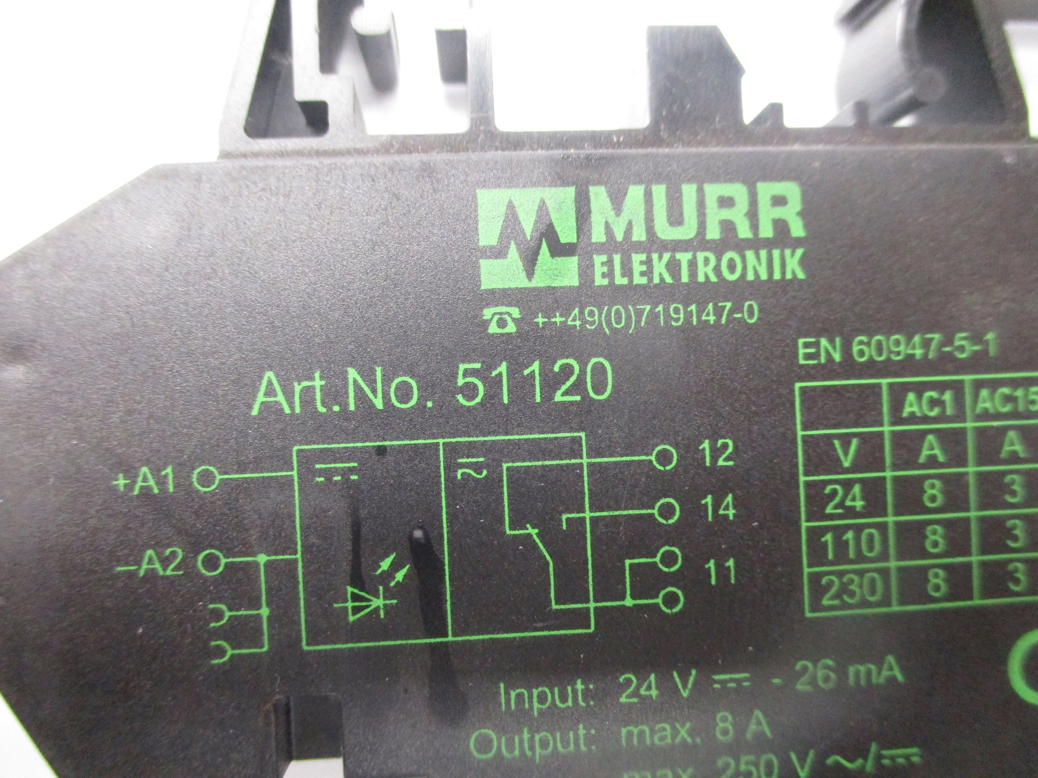 MURR ELEKTRONIK 51120 UNMP