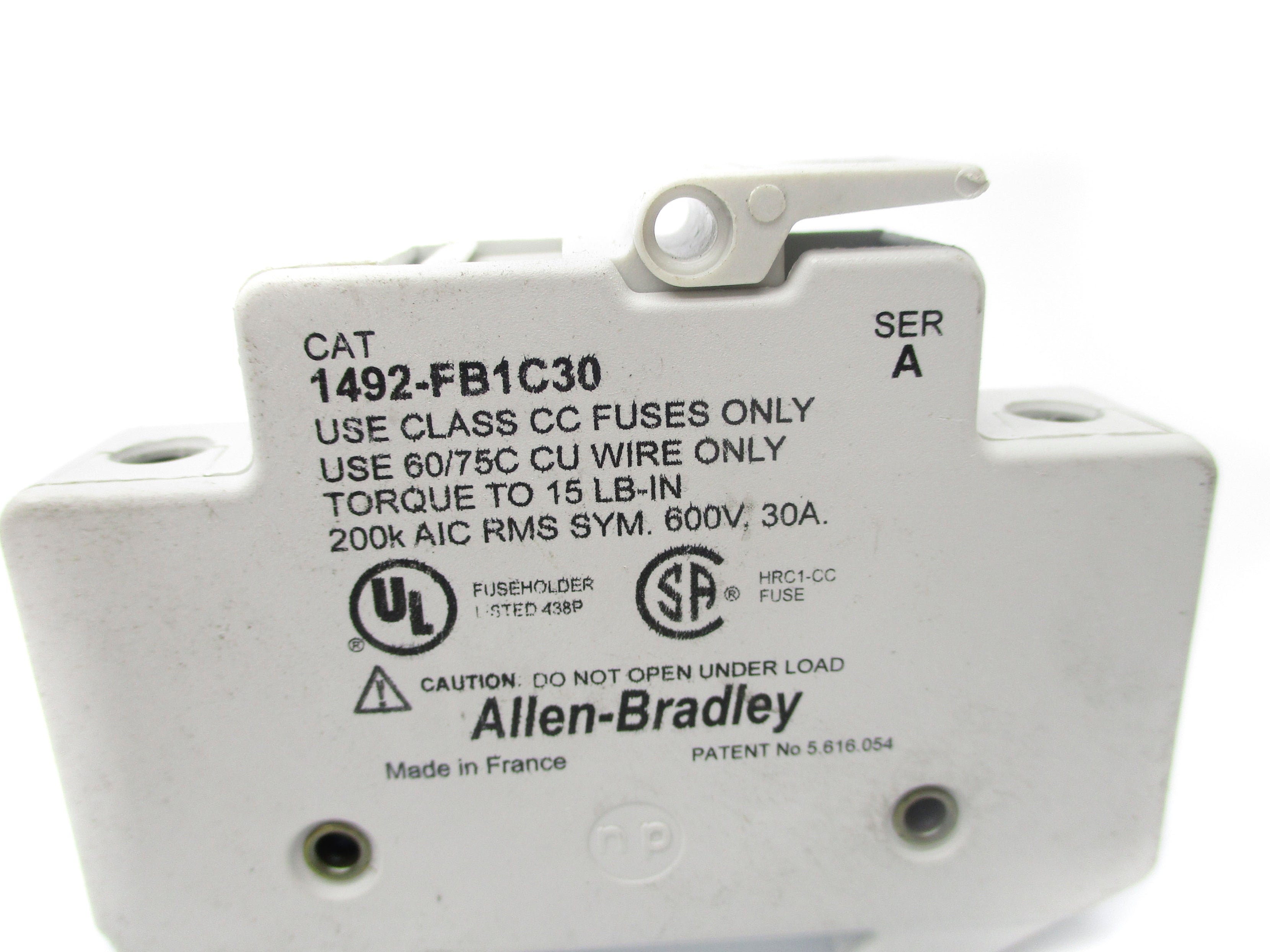 ALLEN BRADLEY 1492-FB1C30 SER. A NSNP