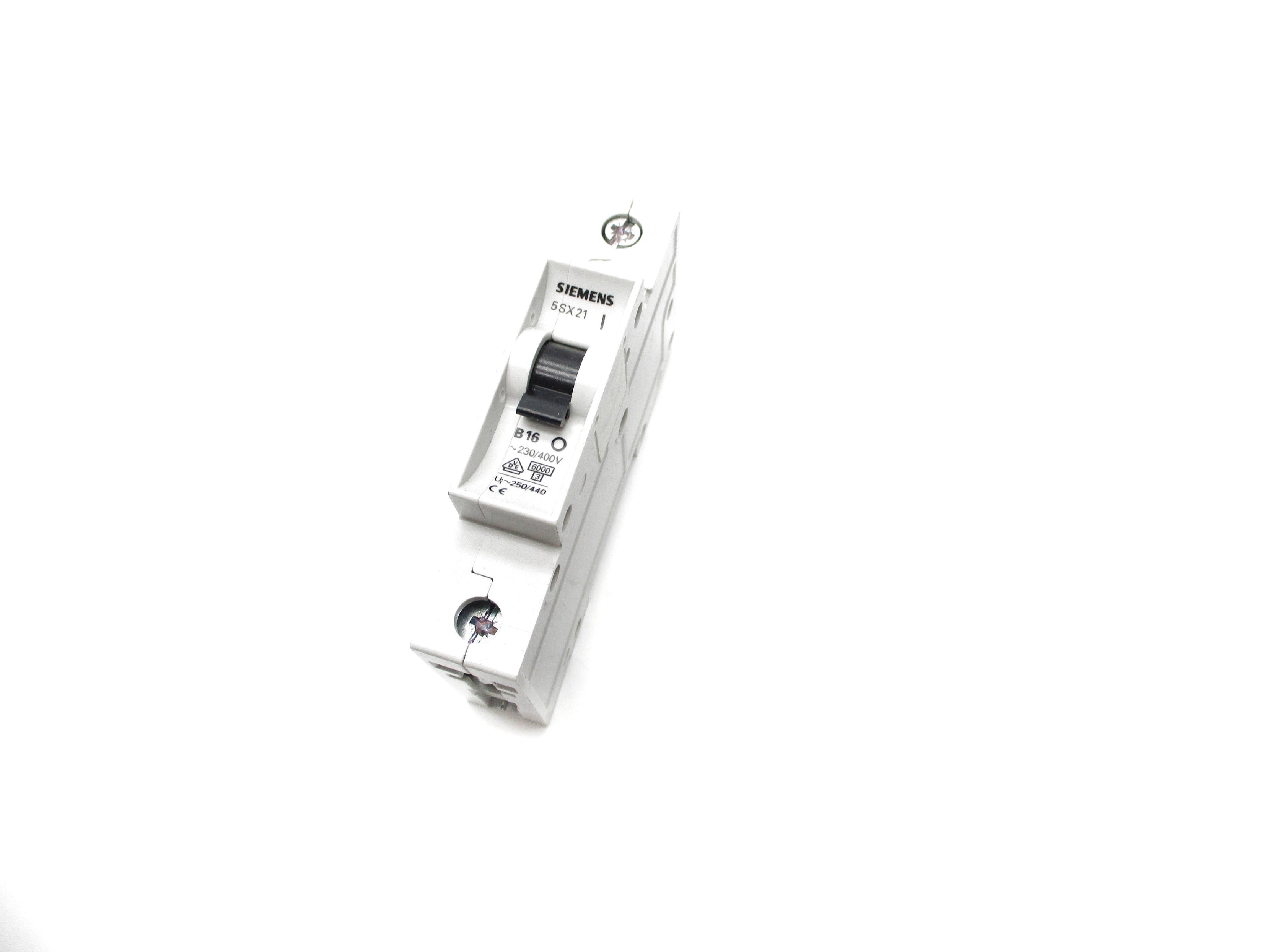 SIEMENS 5SX21-B16 230/400V 16A NSNP