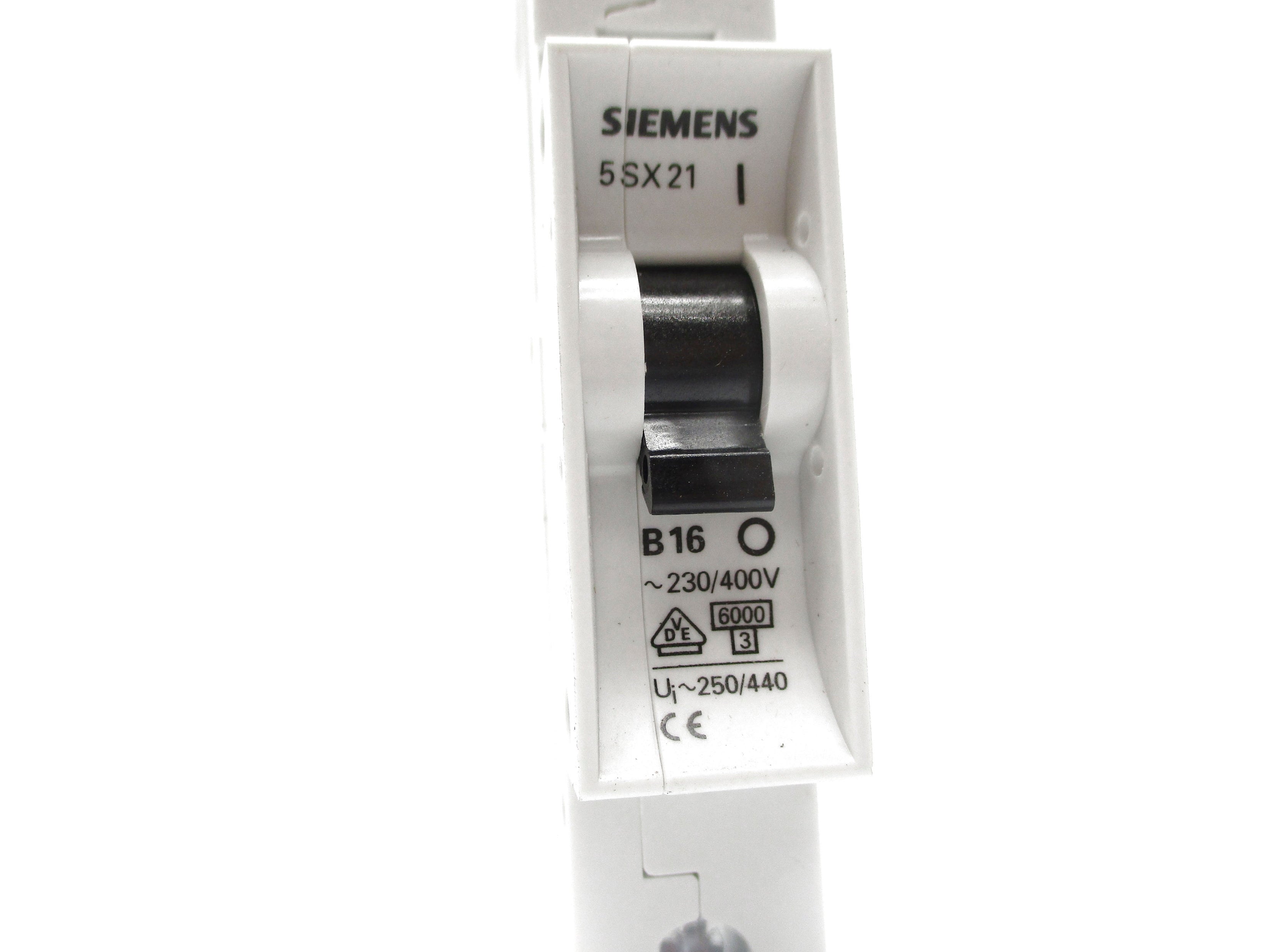 SIEMENS 5SX21-B16 230/400V 16A NSNP