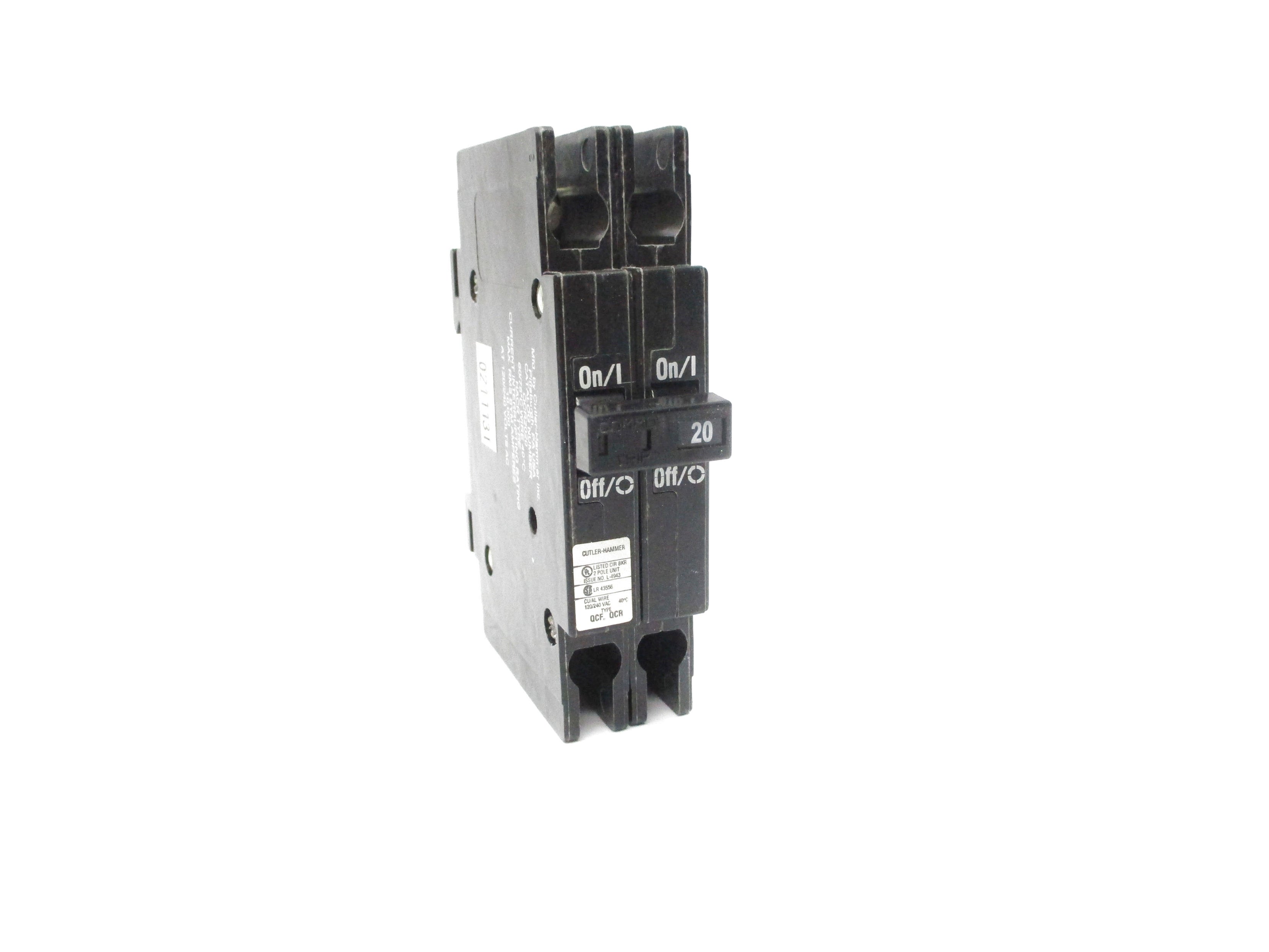 CUTLER HAMMER QCR2020 20A 120/240V NSNP