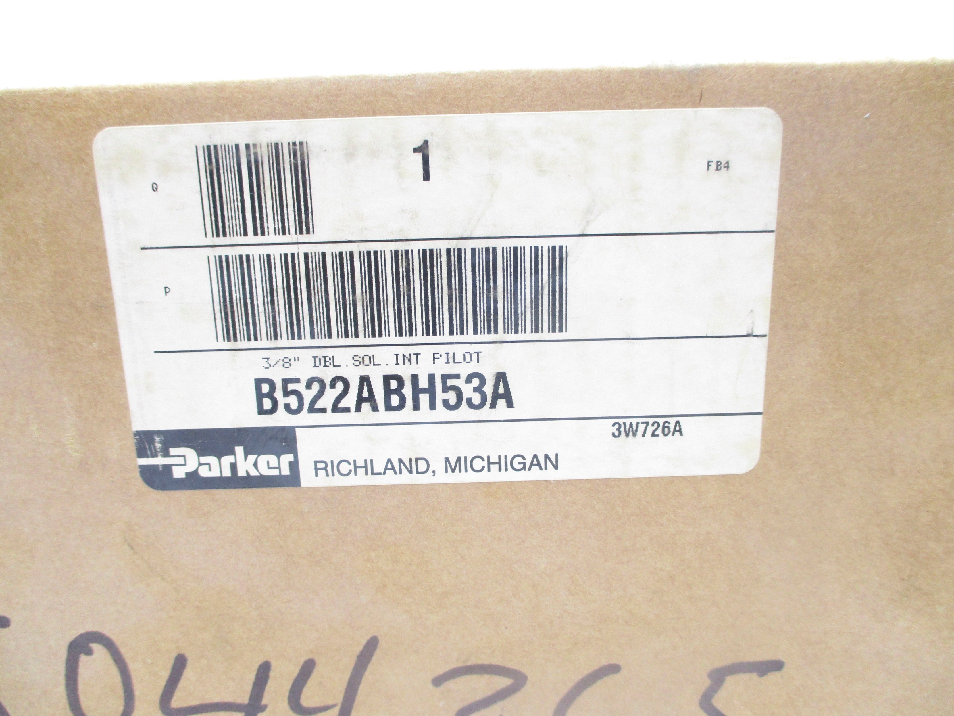 PARKER B522ABH53A 20-150PSI 110/120V NSMP
