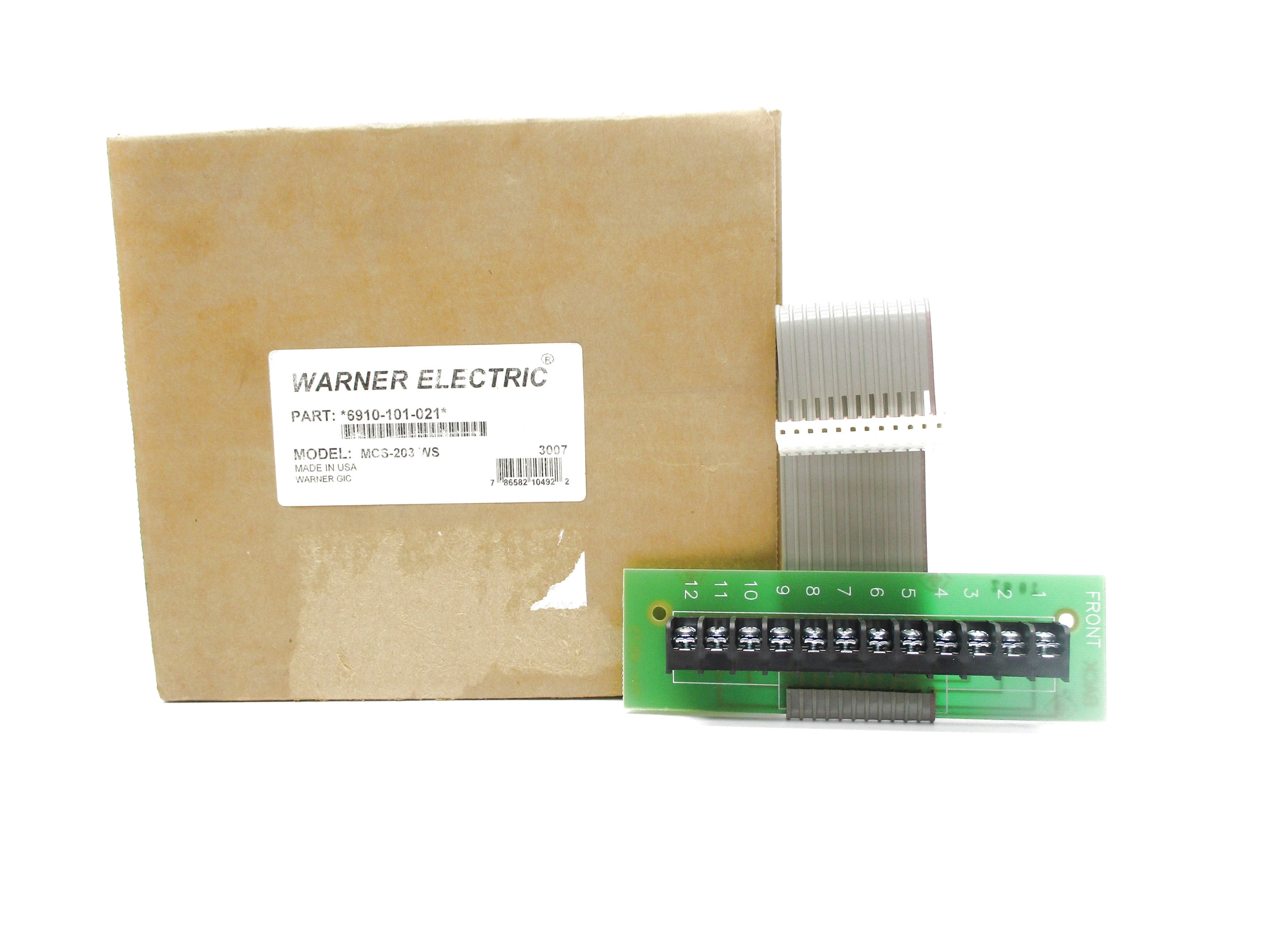 WARNER ELECTRONIC 6910-101-021 MCS-203 NSMP