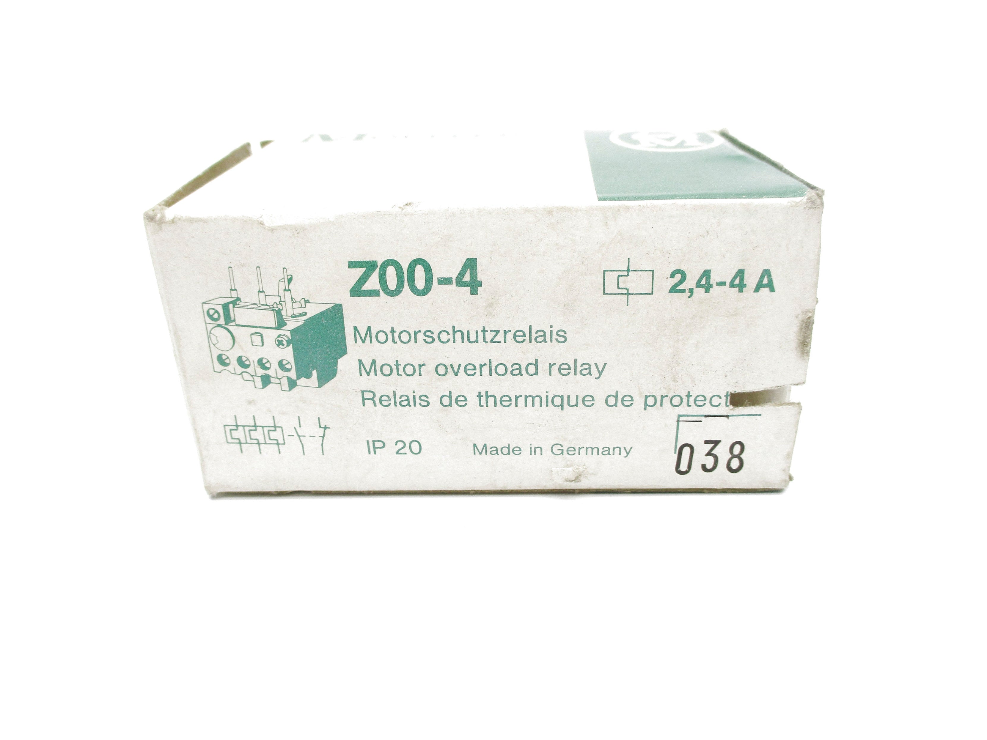 KLOCKNER MOELLER Z00-4 2.4-4A NSMP
