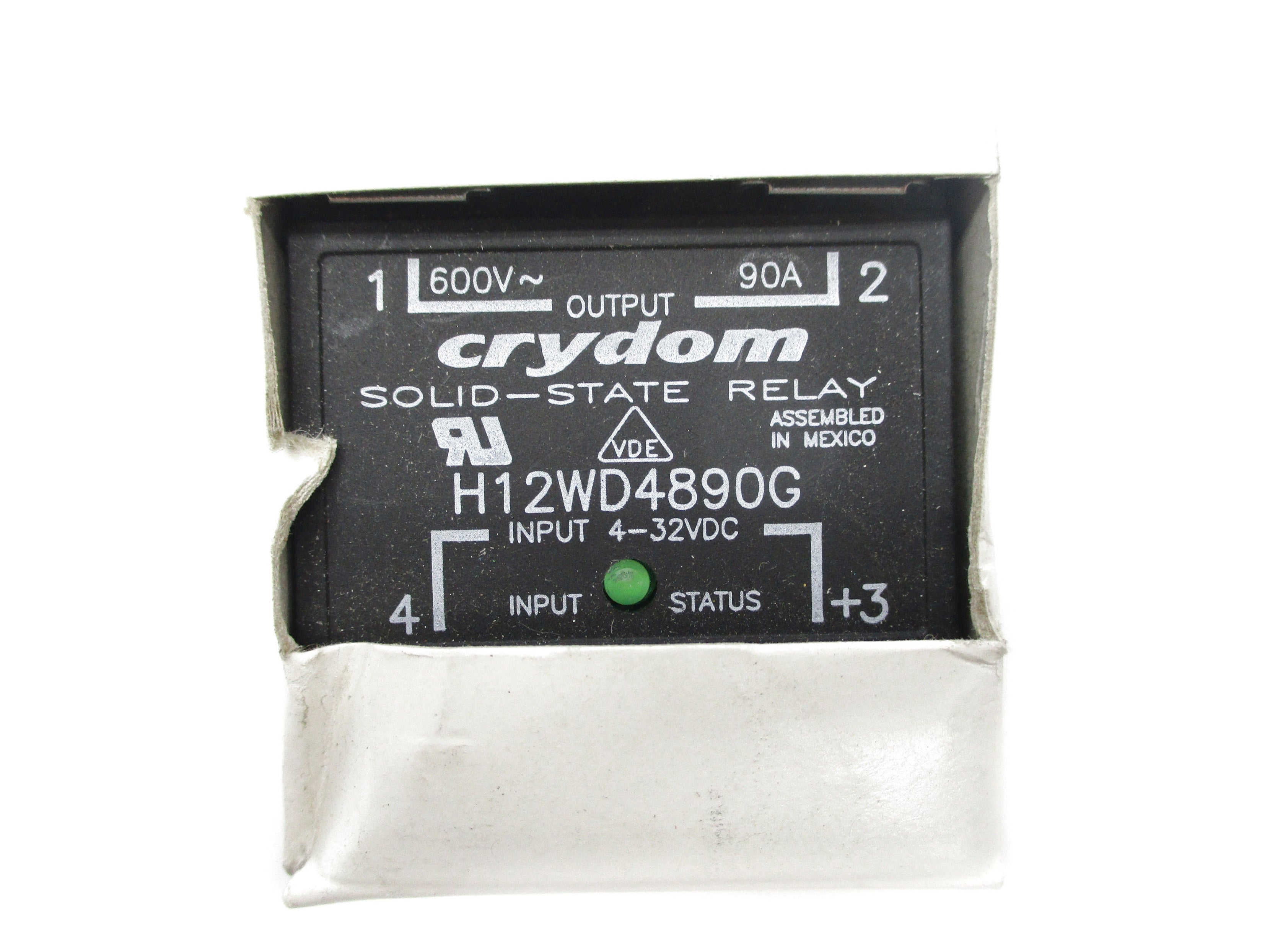 CRYDOM H12WD4890G 4-32VDC 90A NSMP