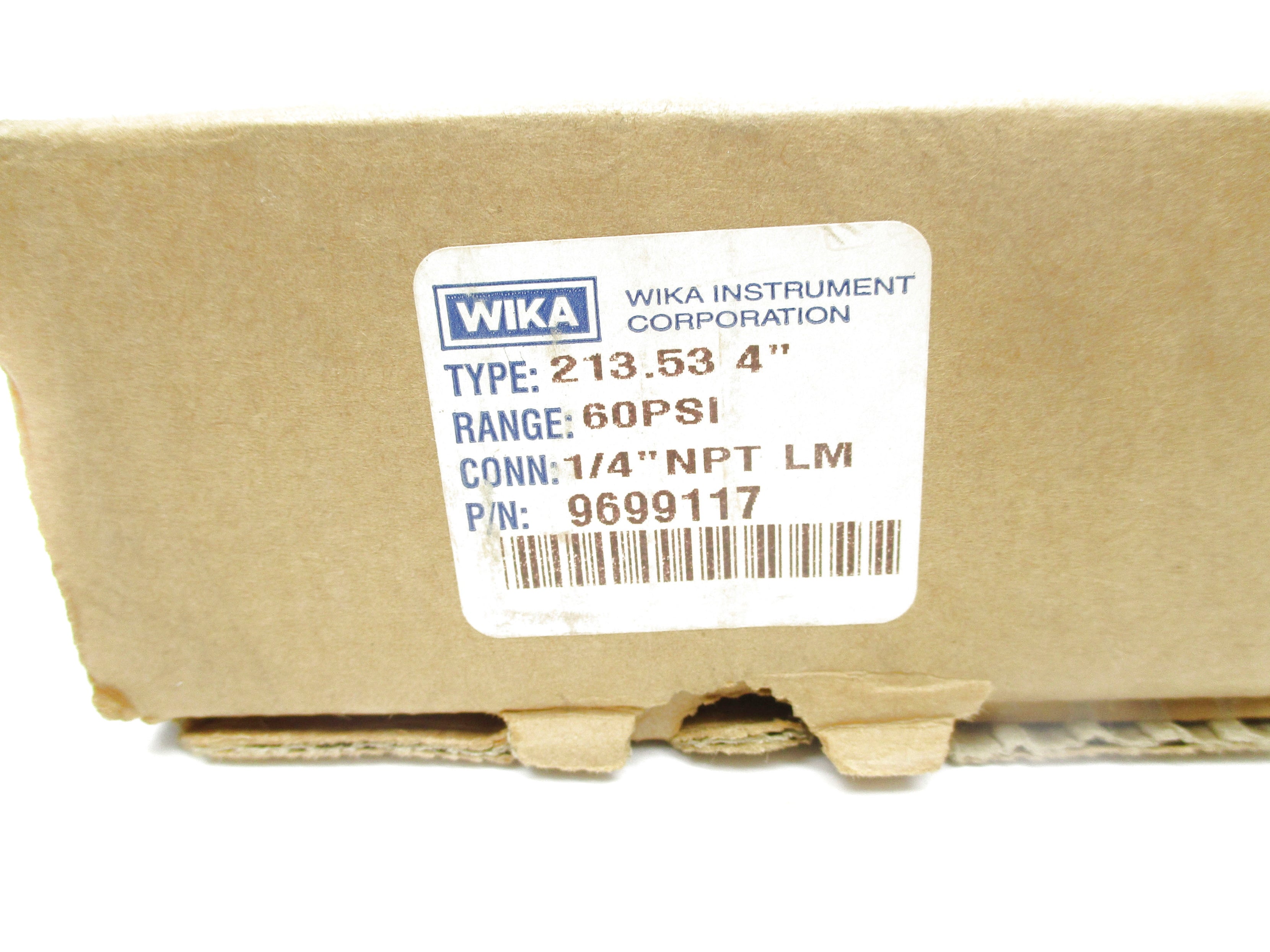 WIKA 9699117 0-60PSI NSMP