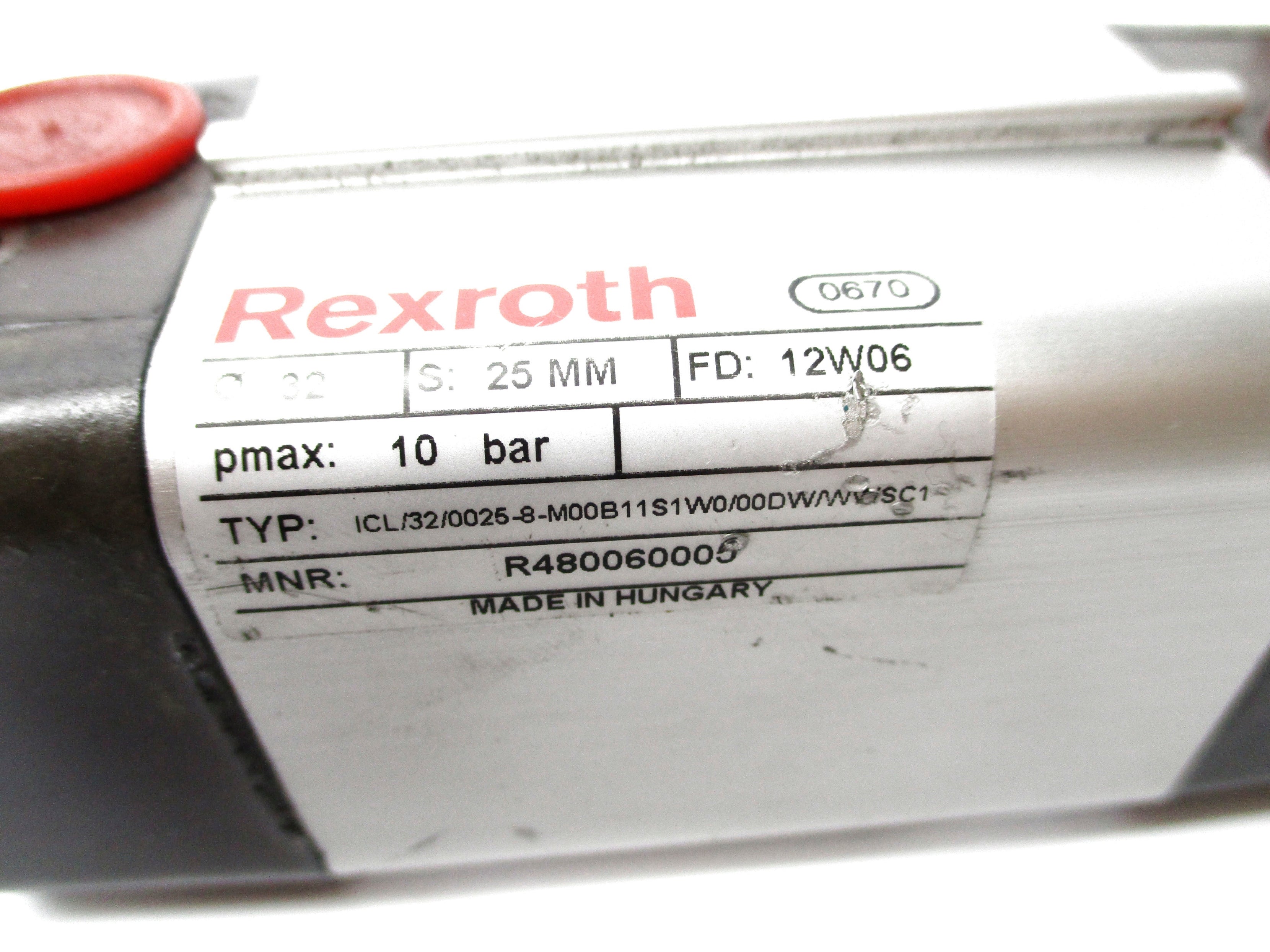 REXROTH R480060005 ICL/32/0025-8-M00B11S1W0/00DW/WWSC1 NSNP
