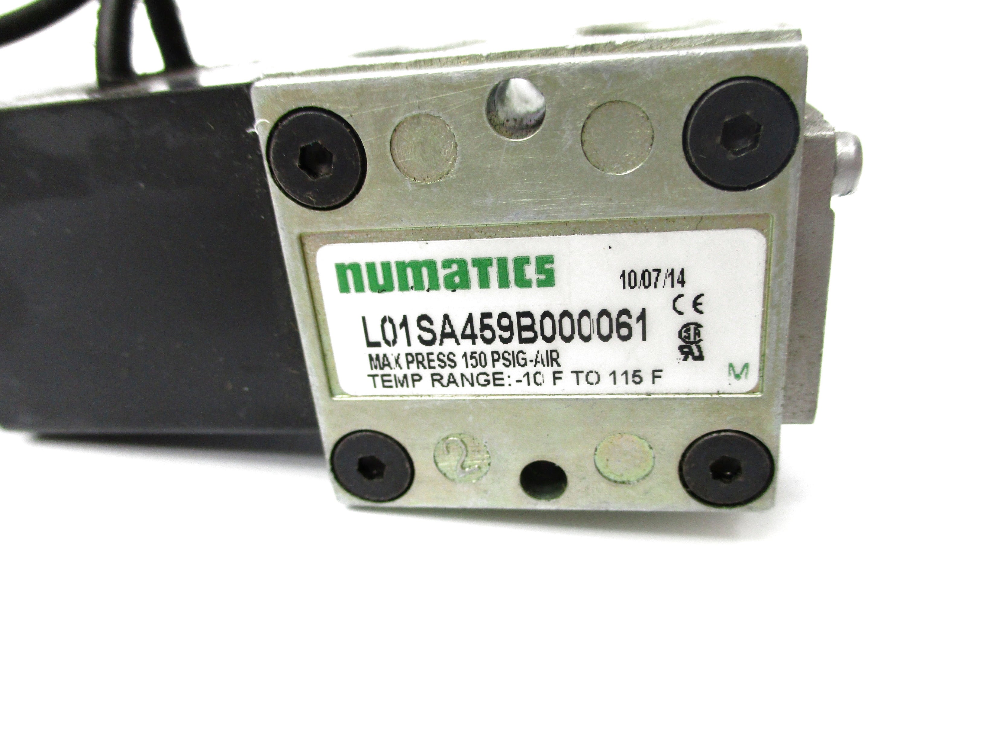 NUMATICS L01SA459B000061 150PSIG 24VDC NSNP