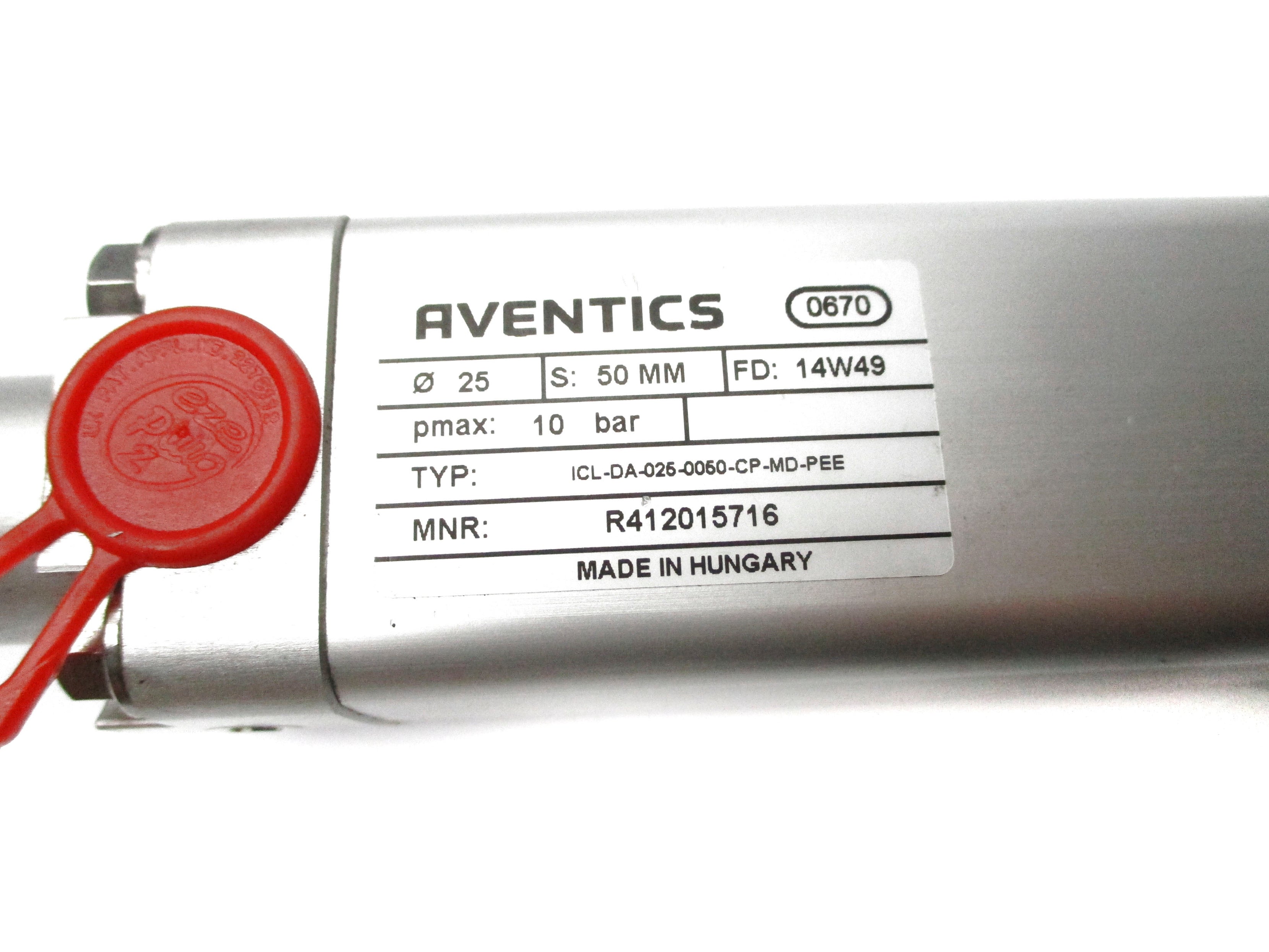 AVENTICS R412015716 ICL-DA-025-0050-CP-MD-PEE NSNP