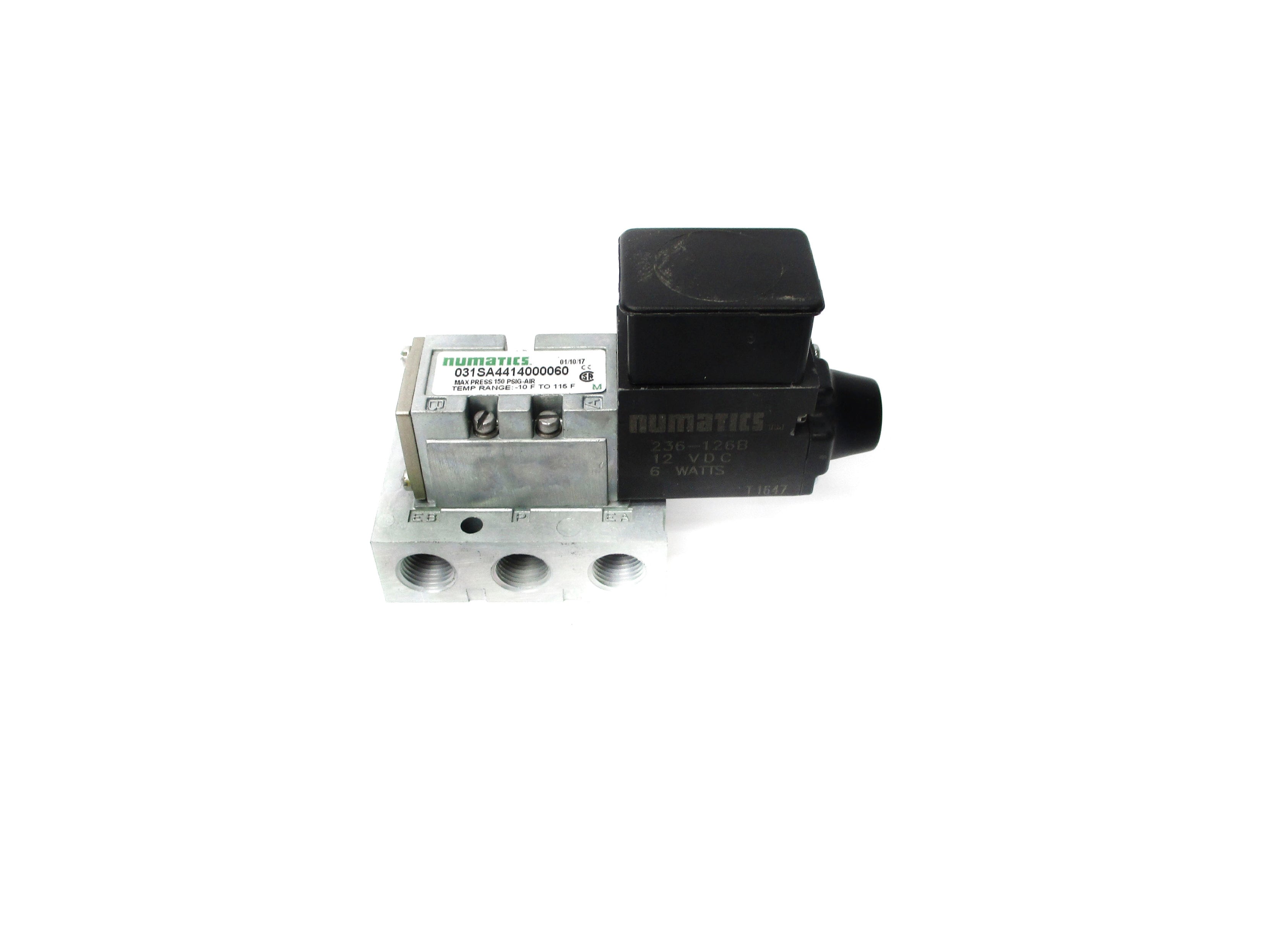NUMATICS 031SA4414000060 150PSIG 12VDC NSNP