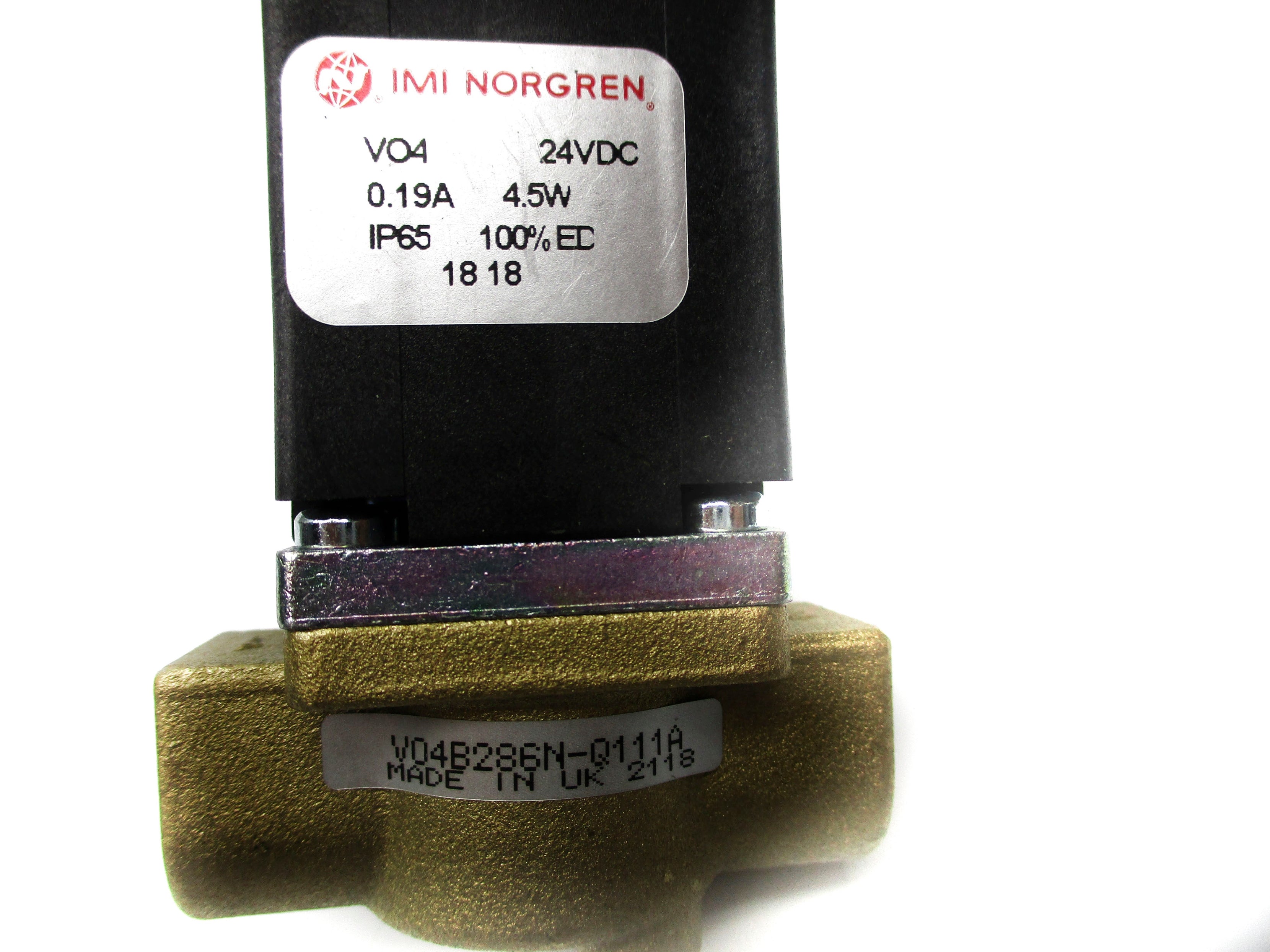 NORGREN V04B286N-Q111A 24VDC NSNP