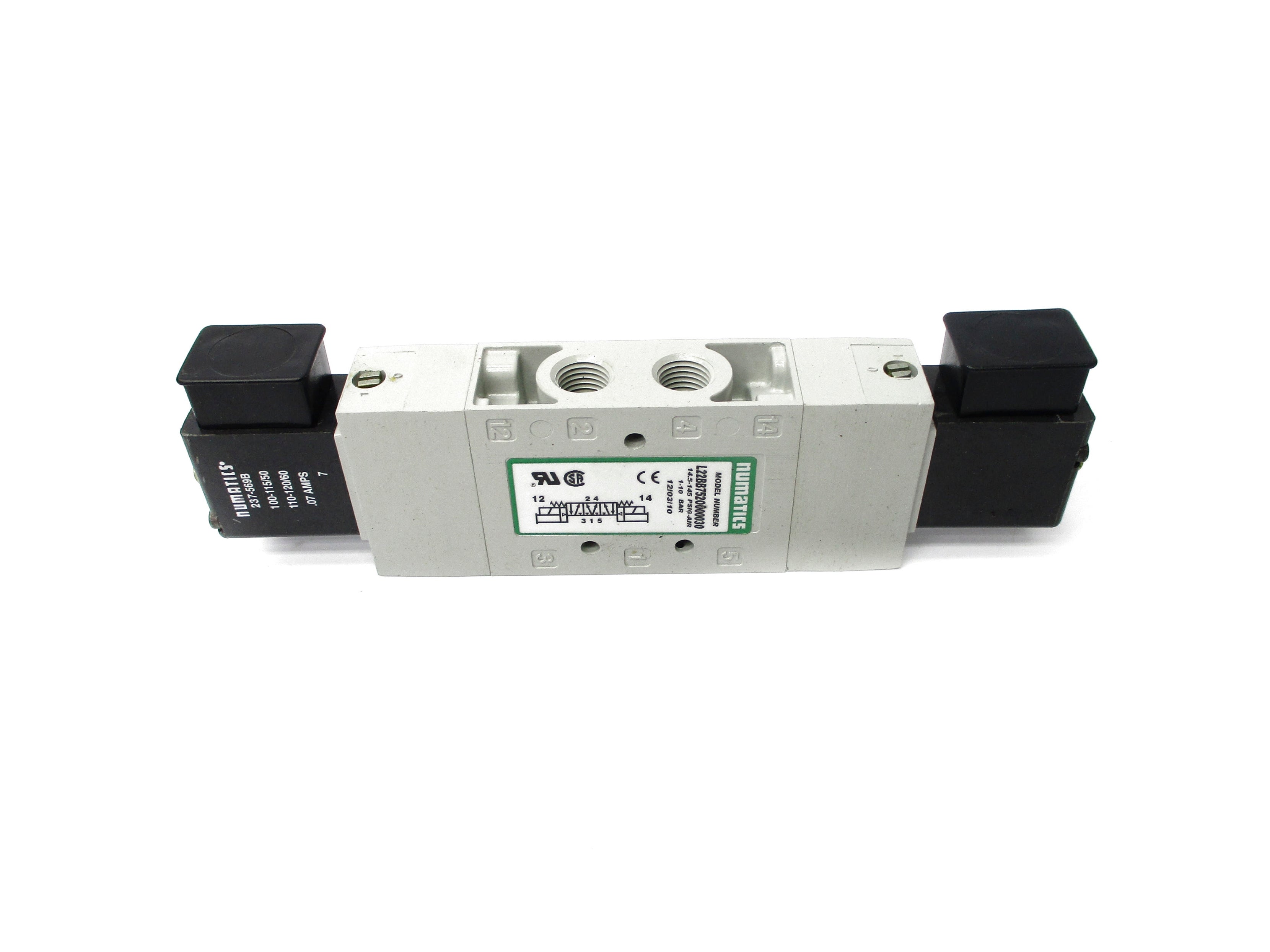 NUMATICS L22BB752O000030 14.5-145PSIG NSNP