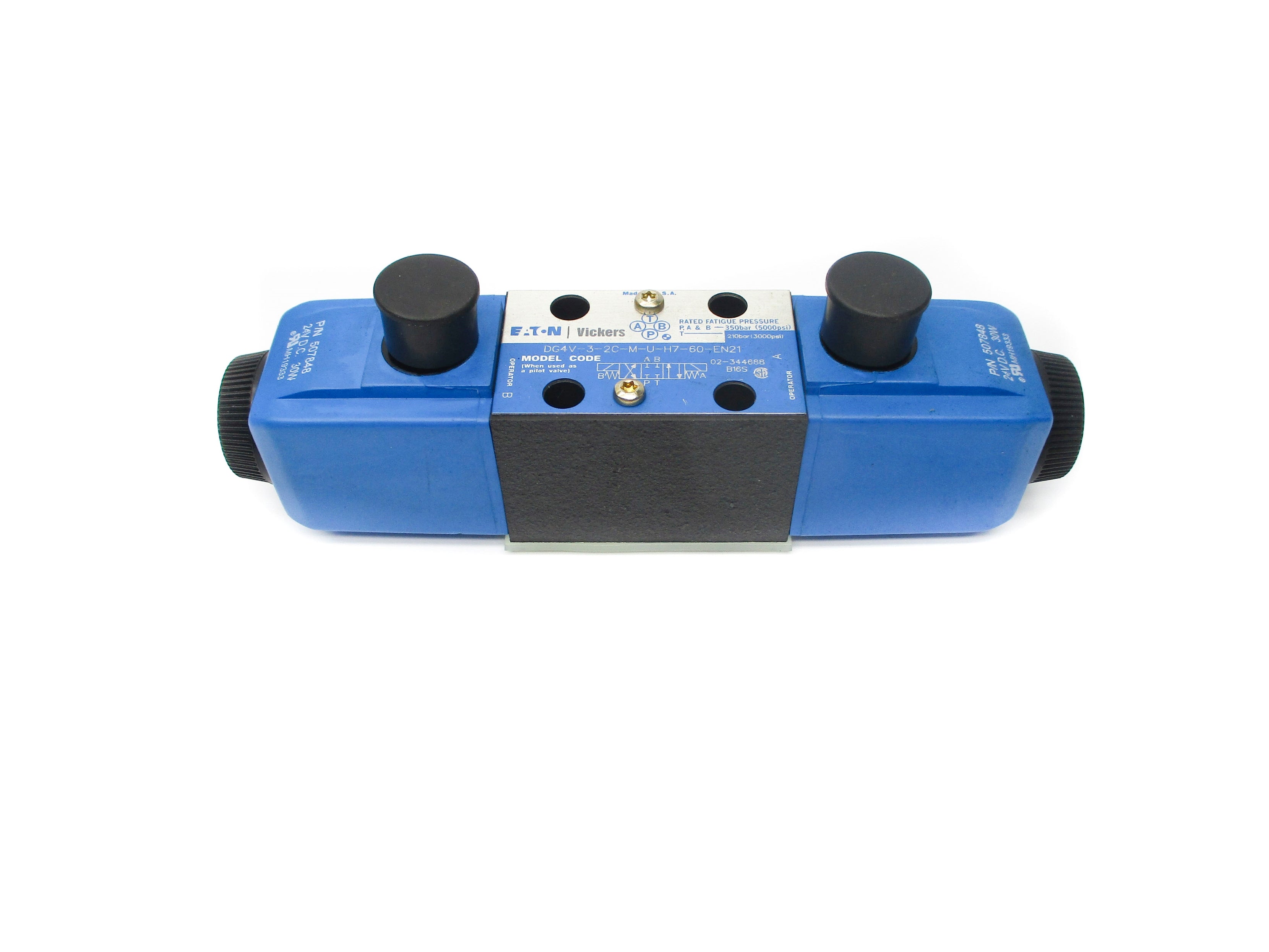 VICKERS DG4V32CMUH760EN21 02-344688 24VDC 5000PSI NSNP