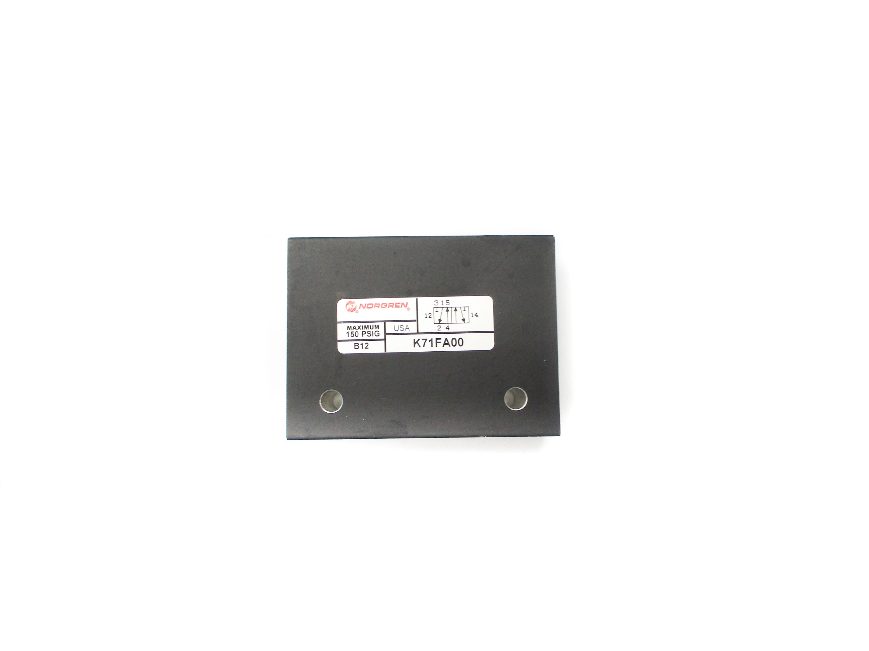 NORGREN K71FA00 150PSIG (AS PICTURED) NSNP