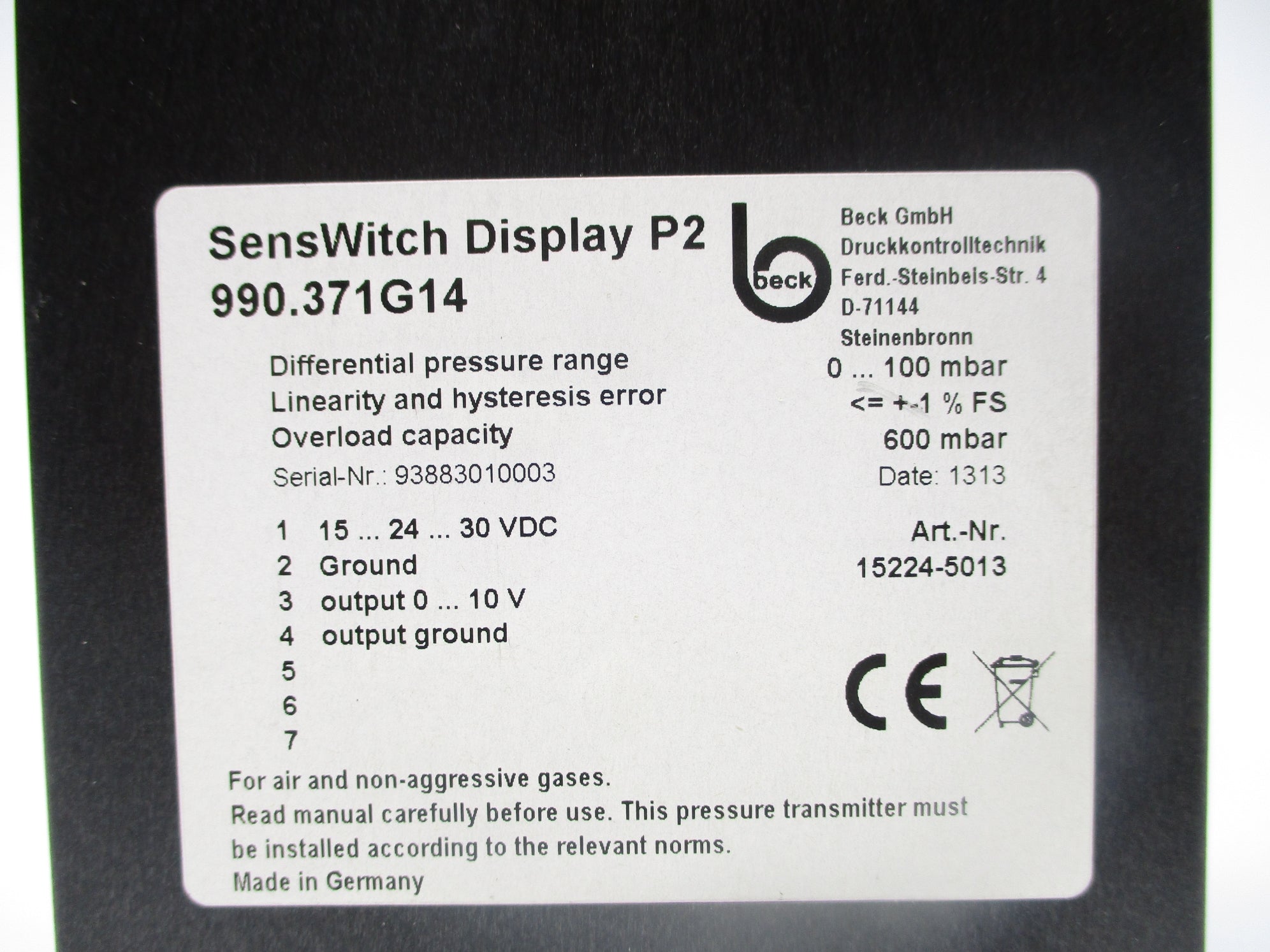 BECK 990.371G14 NSNP