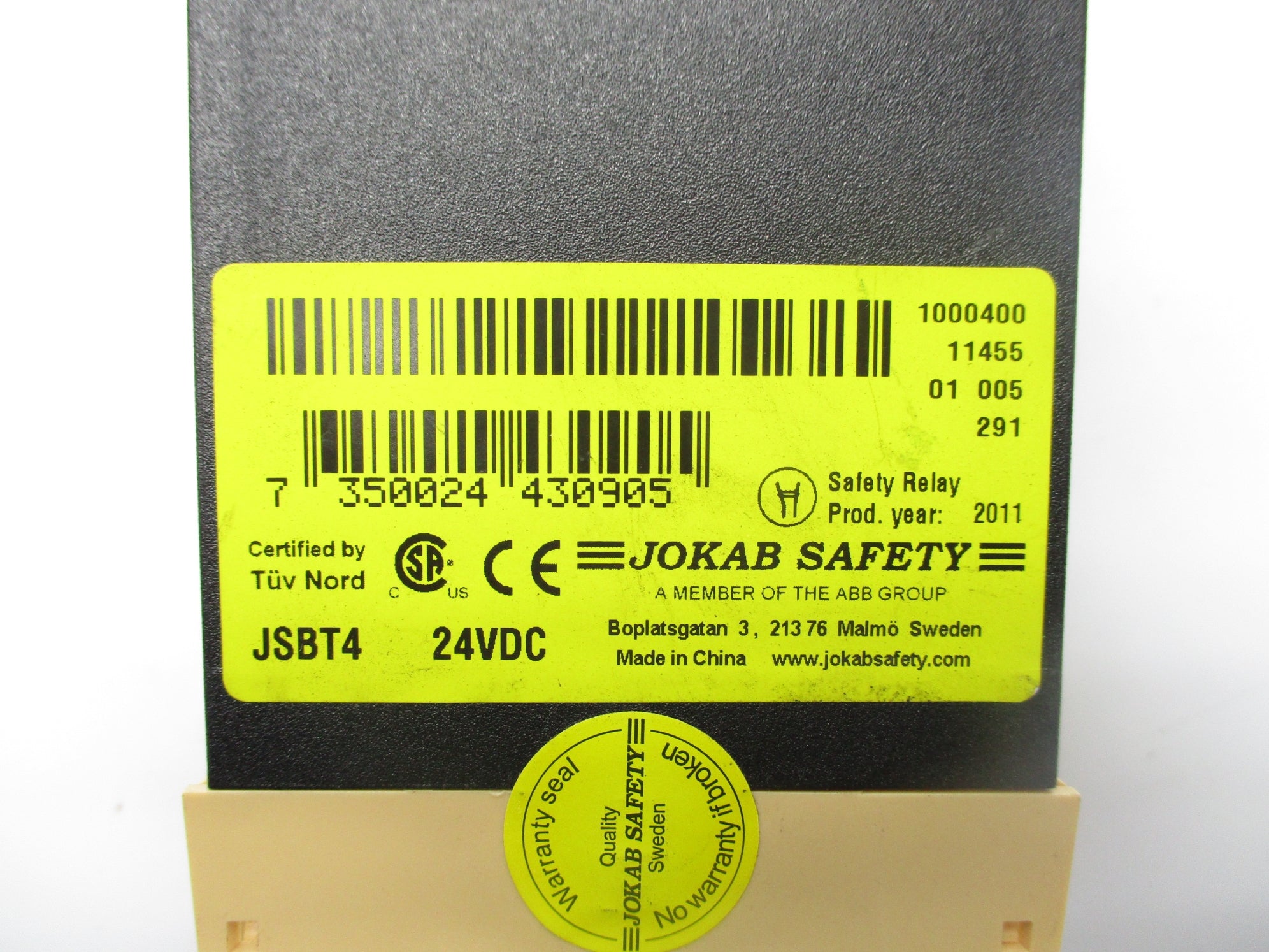 JOKAB JSBT4 24VDC NSNP