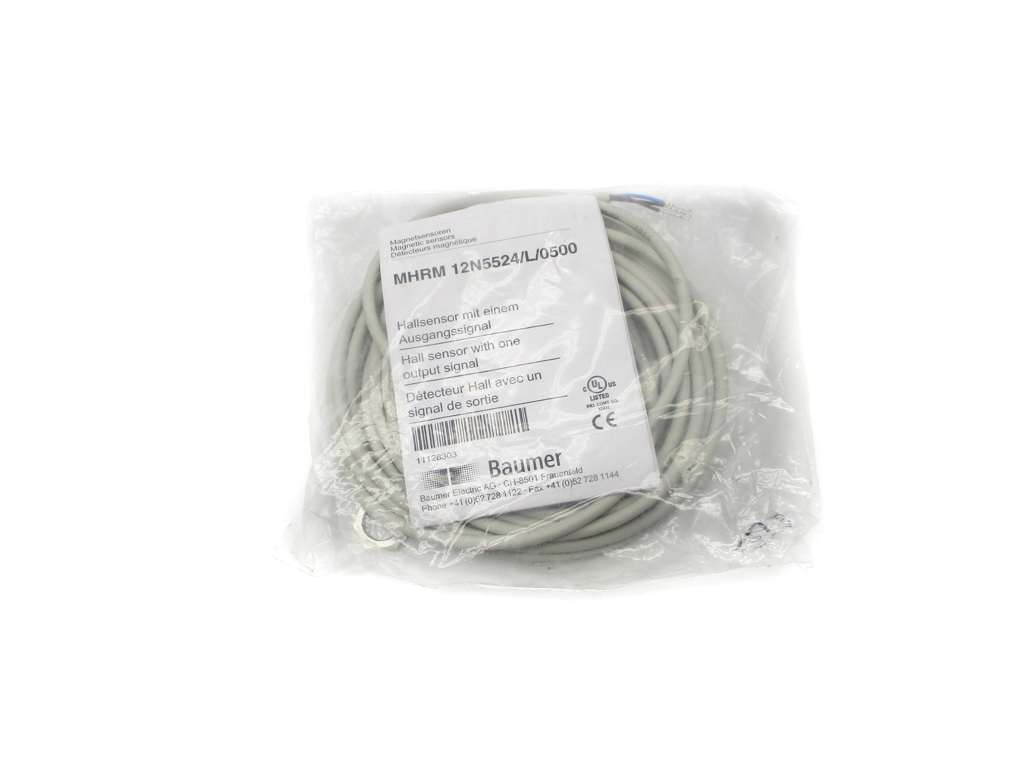 BAUMER ELECTRIC MHRM12N5524/L/0500 NSMP