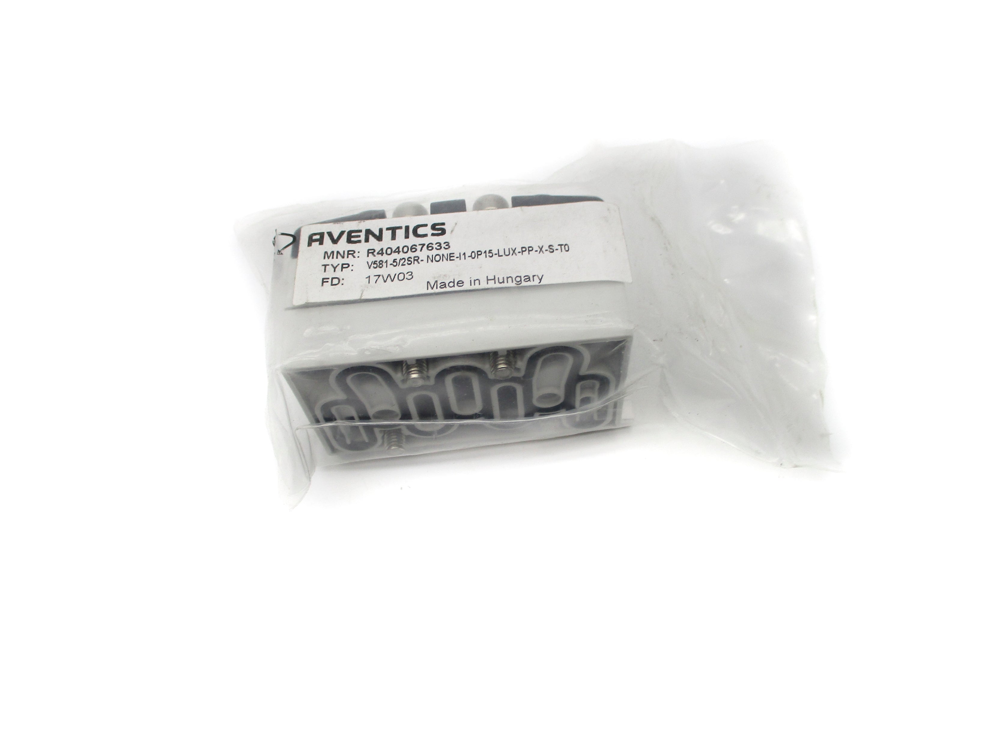 AVENTICS R404067633 V581-5/2SR-NONE-I1-0P15-LUX-PP-X-S-T0 NSMP