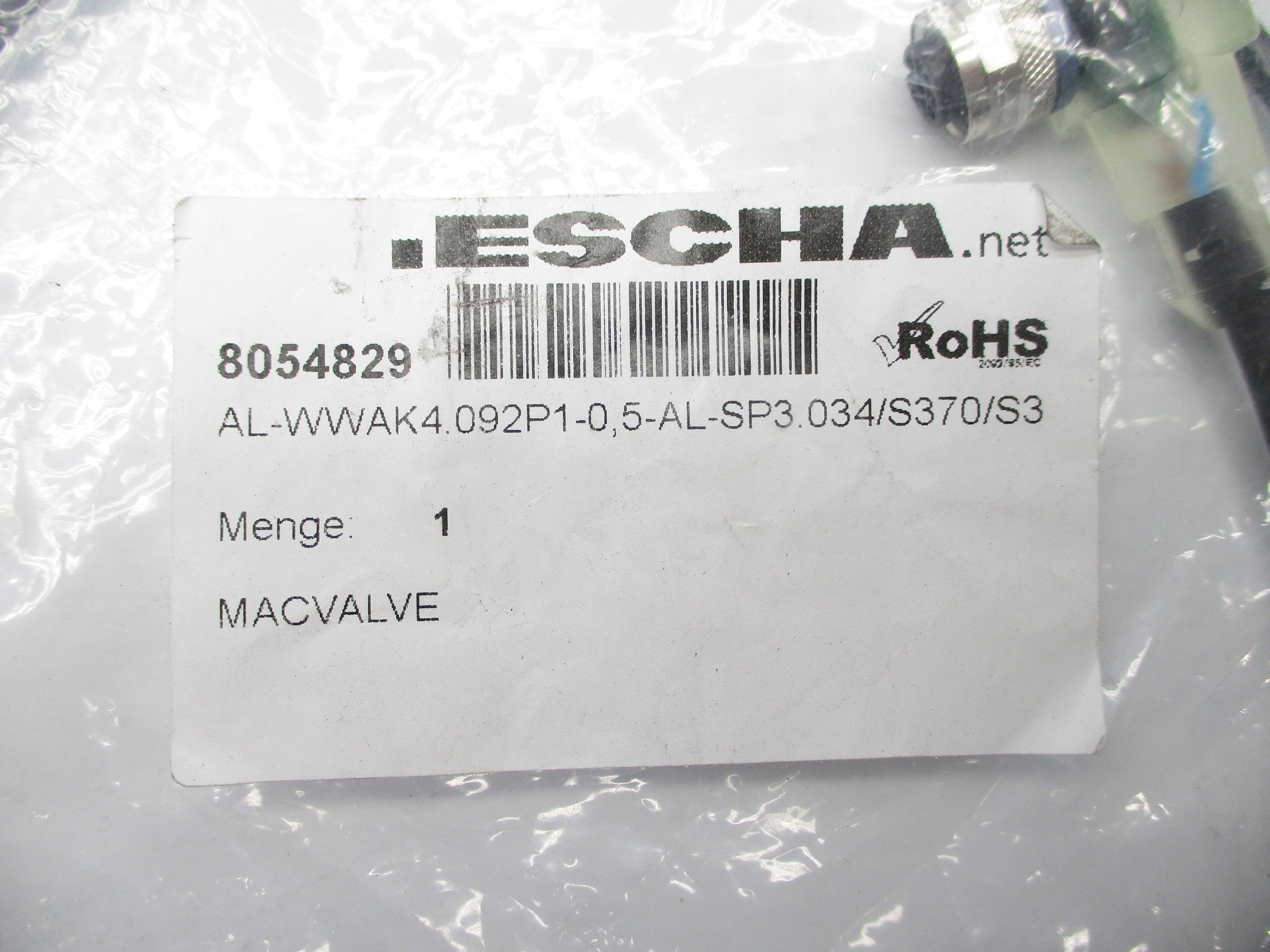 ESCHA AL-WWAK4092P1-0,5-AL-SP3.034/S370/S3 8054829 NSMP