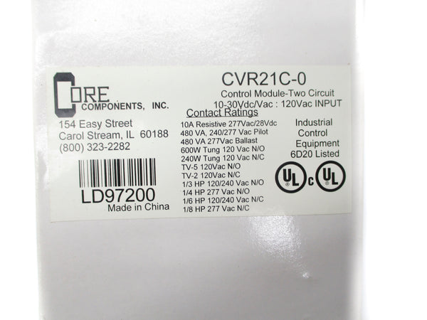 CORE INSTRUMENTS CVR21C-0 NSMP