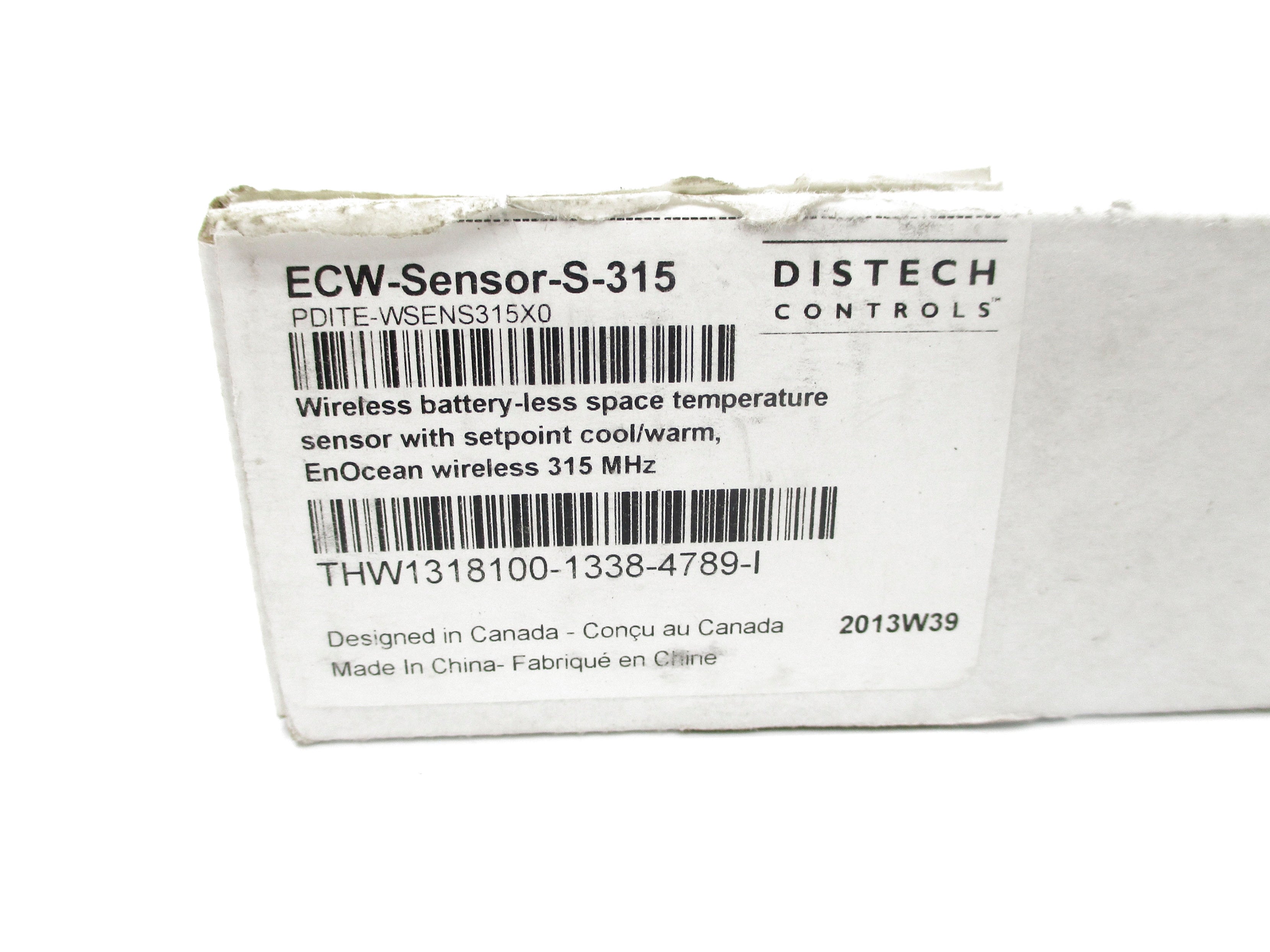 DISTECH CONTROLS ECW-Sensor-S-315 NSMP