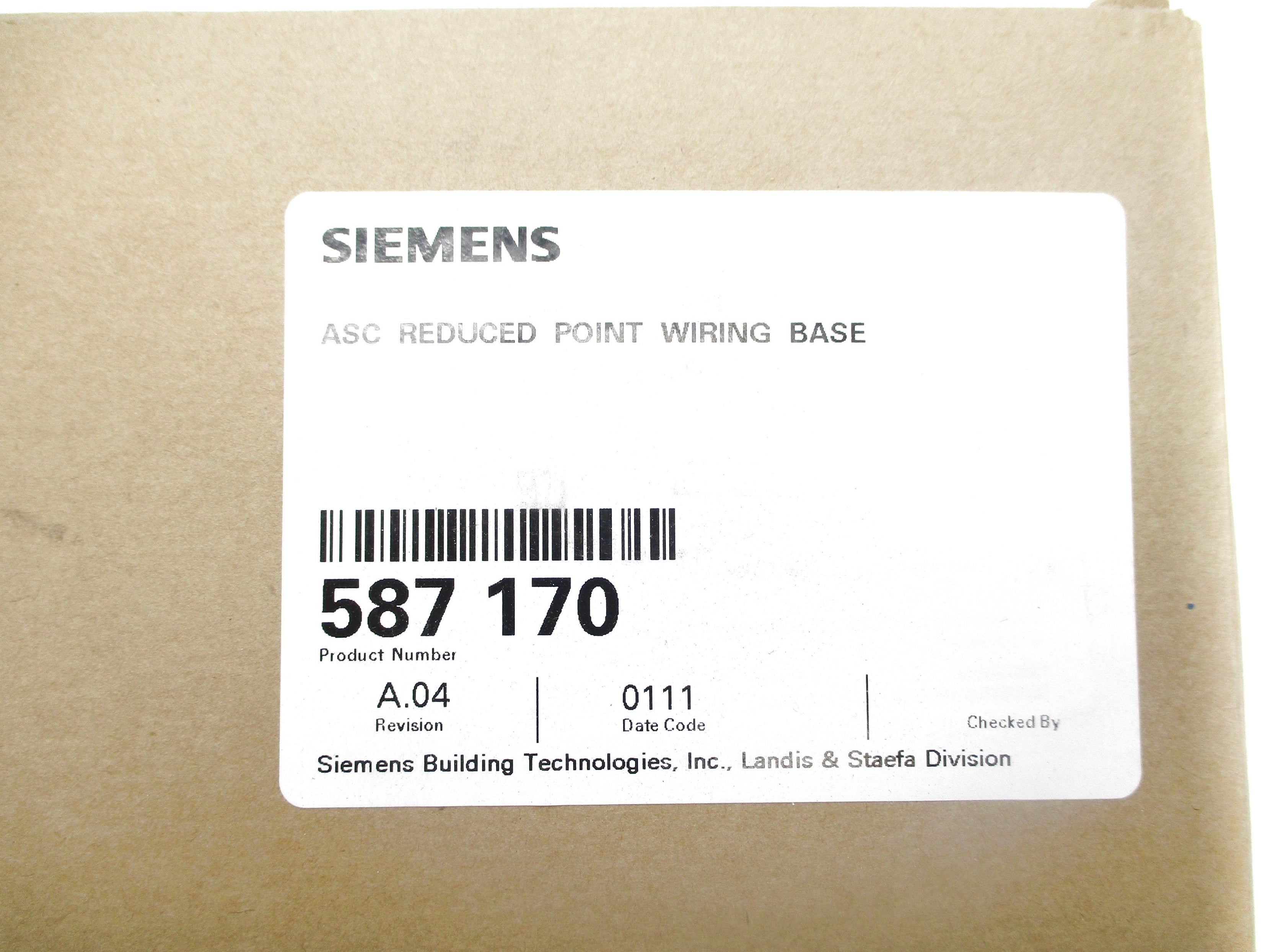 SIEMENS 587-170 NSMP