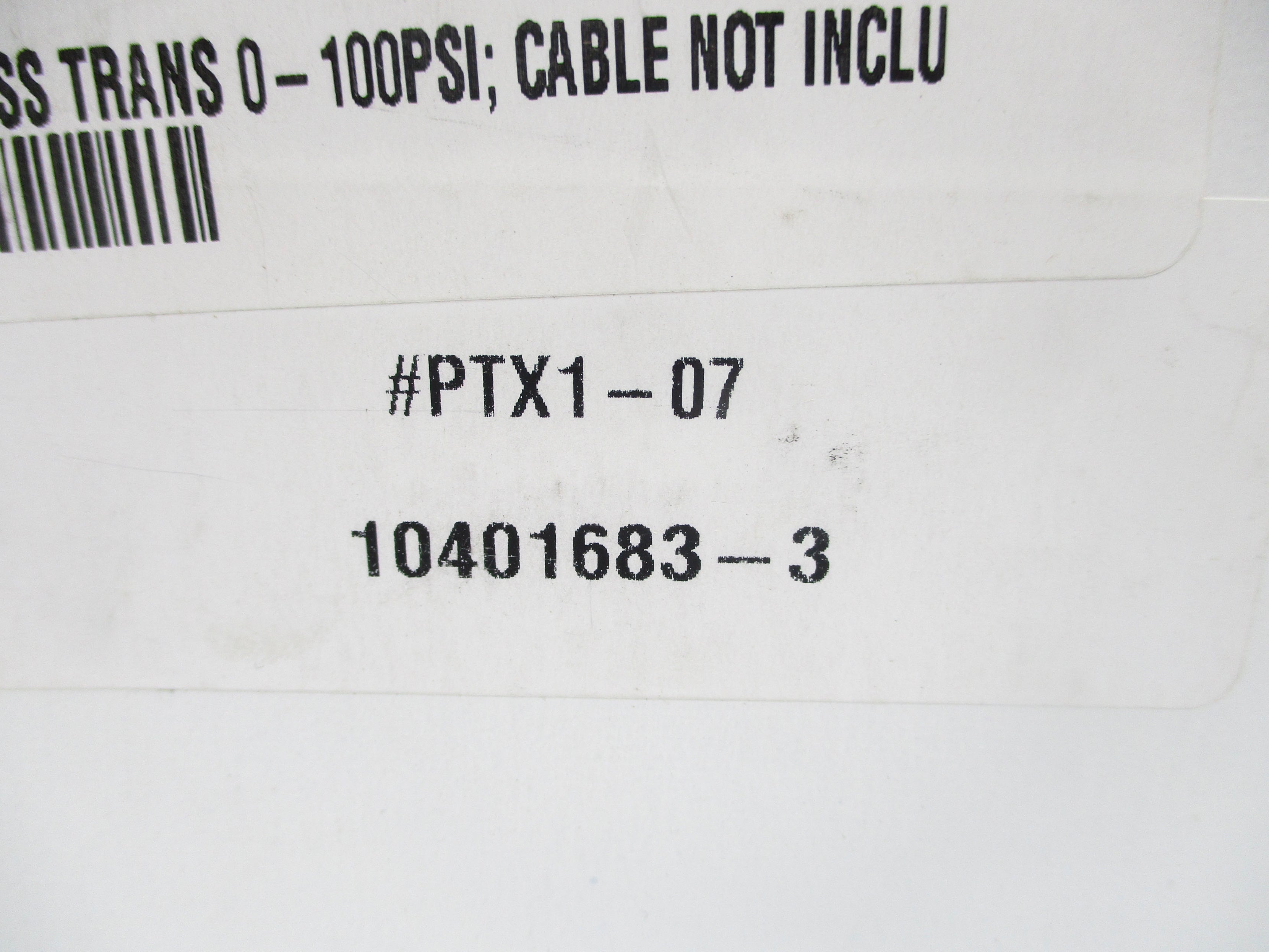 KELE PTX1-07 100PSIG NSMP
