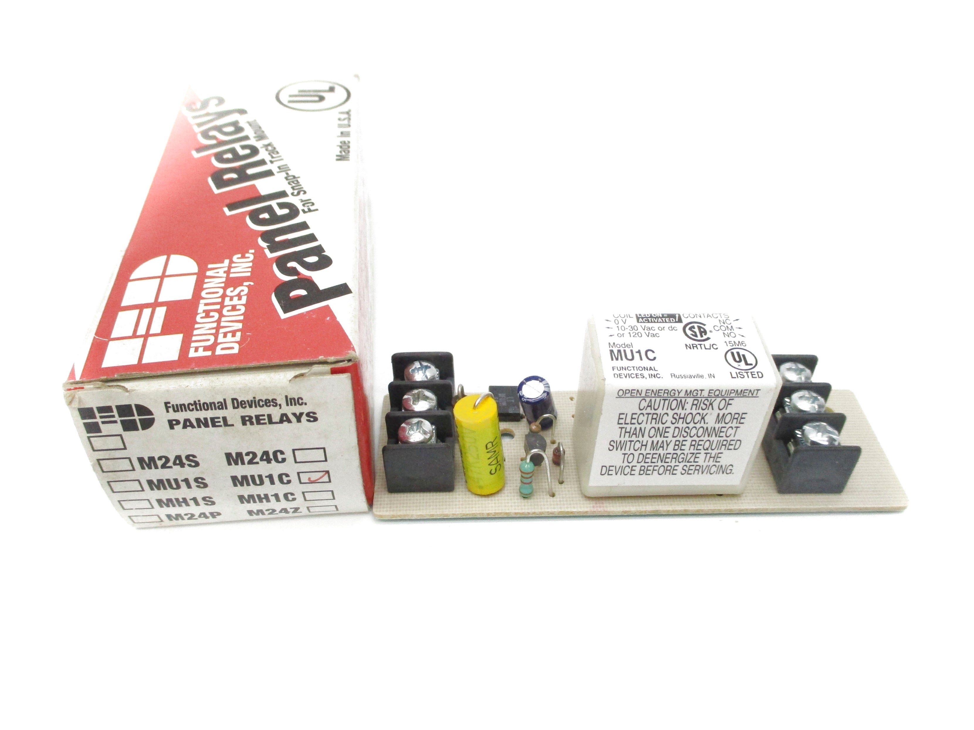 FUNCTIONAL DEVICES MU1C 120VAC NSMP